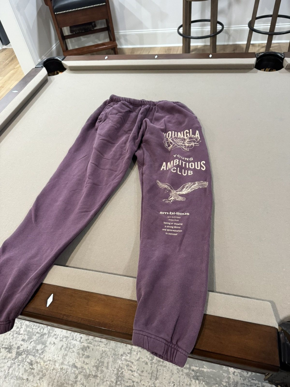 YoungLA Youngla Immortal Joggers (Purple) Size US 32 / EU 48 - 1 Thumbnail