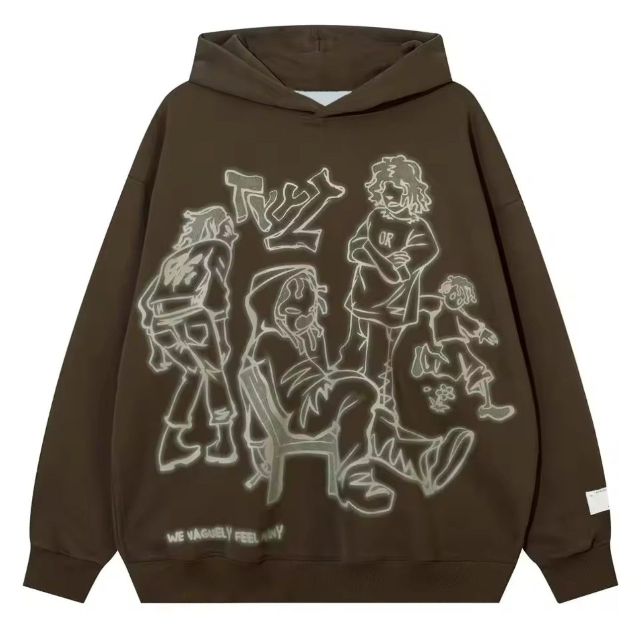 Japanese Brand × Vintage Streetwear Cartoon Anime Japanese Pullover Sweatshirt Size US L / EU 52-54 / 3 - 1 Thumbnail