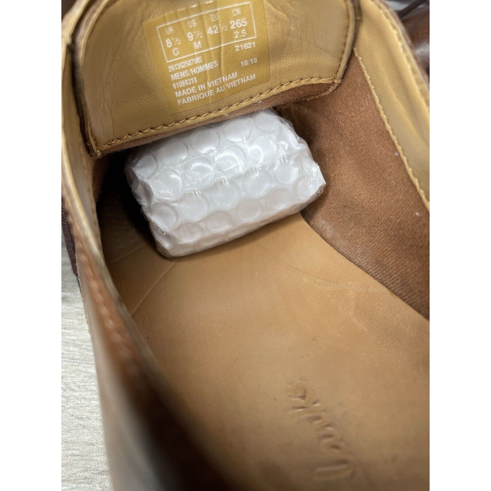 Clarks Clarks Brown Leather Oxfords Lace Up Gum Soles Shoes Men Sz Size US 9.5 / EU 42-43 - 11 Thumbnail