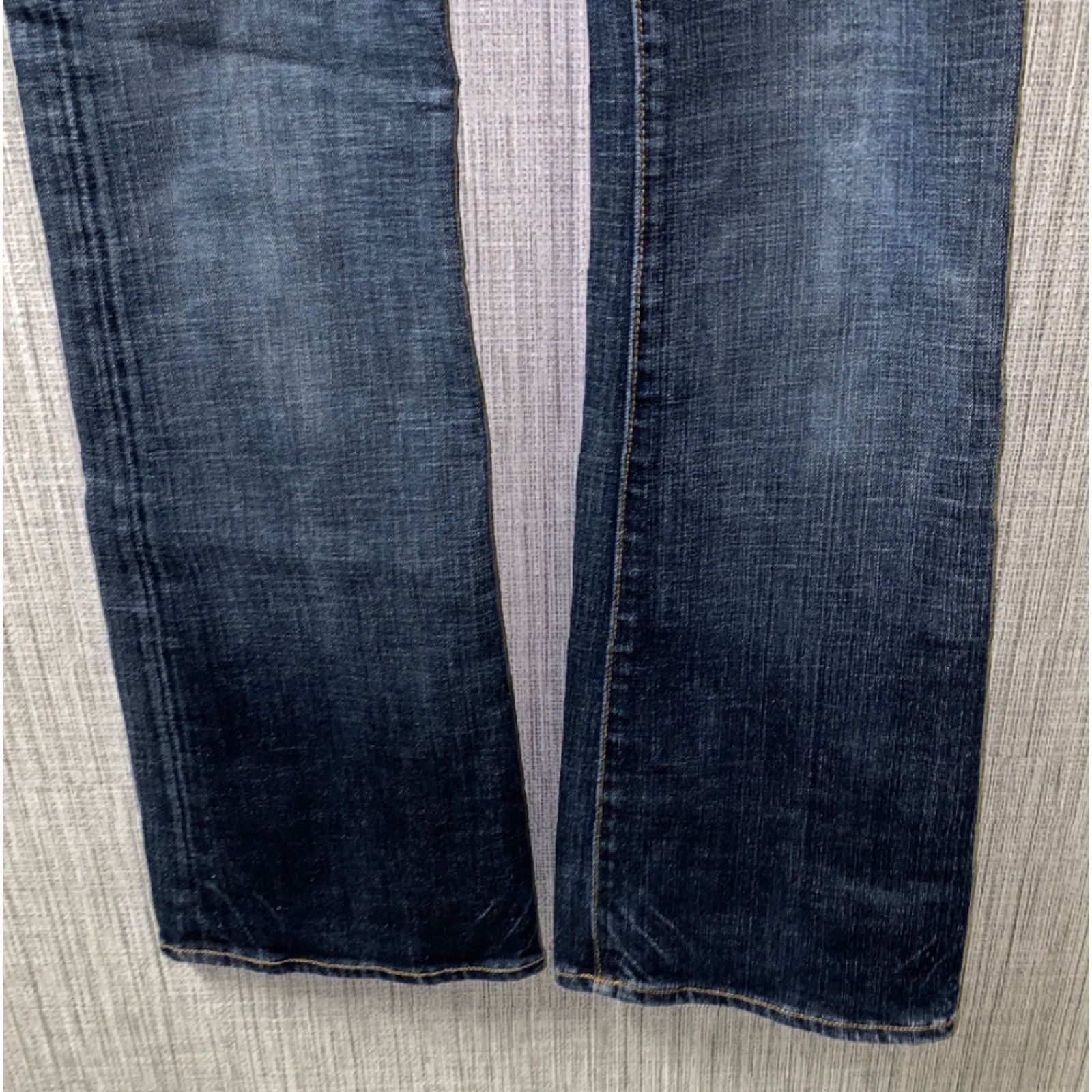 Denime AG Adriano Goldschmied Jeans Blue Denim Zip Fly 32x32 Men Straight Denim Jeans Size US 32 / EU 48 - 3 Thumbnail