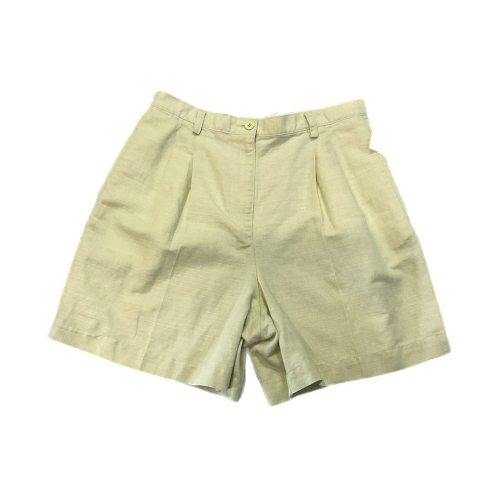 Vintage Liz Claiborne women’s lime green shorts Size 28" / US 6 / IT 42 - 1 Thumbnail