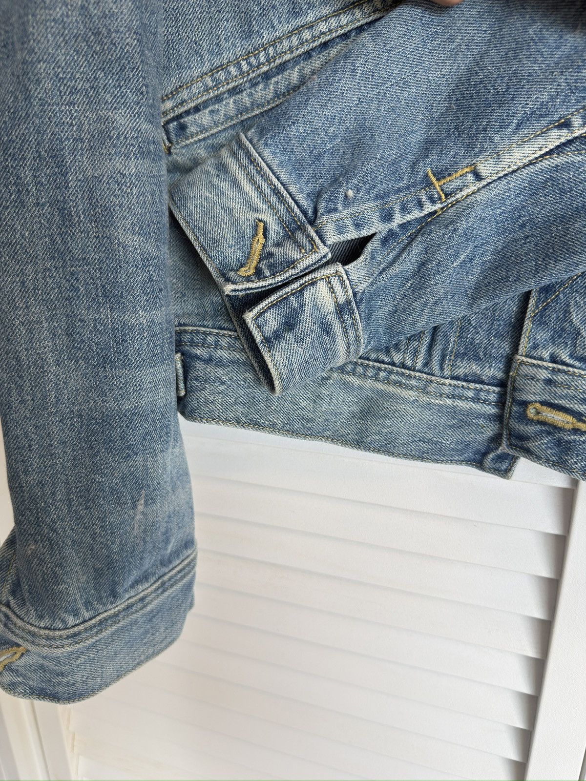 Tom Ford Tom Ford Rare Sample – No Button Selvedge Denim Jacket Size US M / EU 48-50 / 2 - 9 Thumbnail