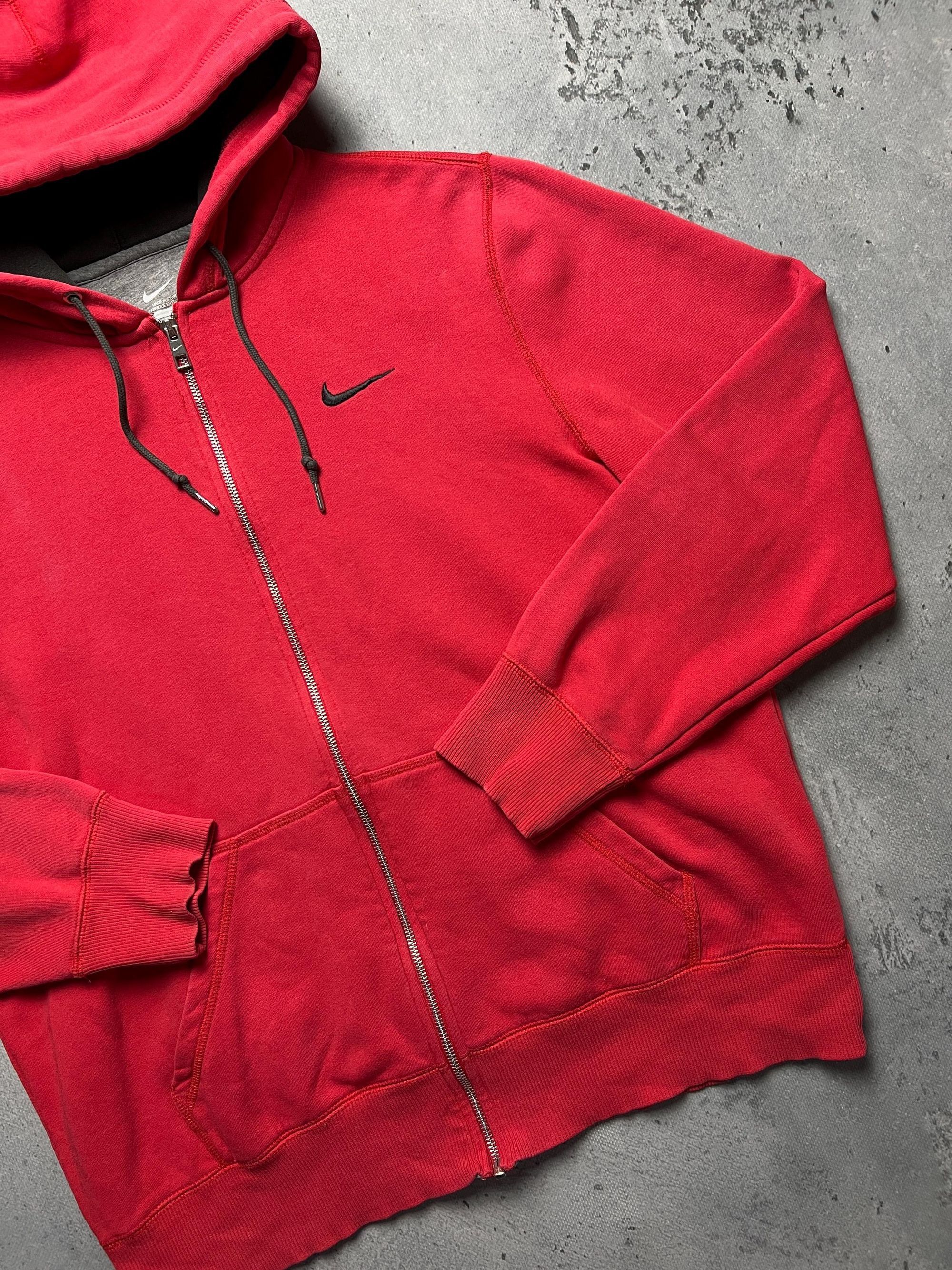 Nike Nike Vintage Zipper Hooded Jacket small swoosh logo y2k 90s Size US L / EU 52-54 / 3 - 4 Thumbnail