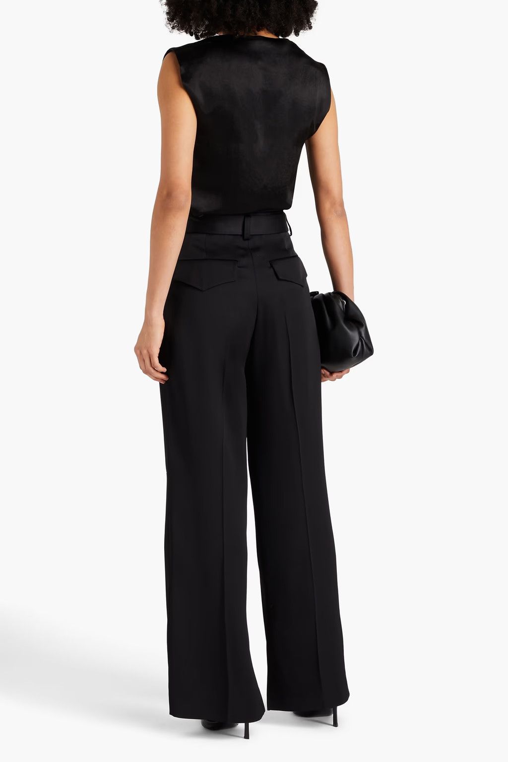 Jil Sander o1y1025 Casual Pant in Black Size 28" / US 6 / IT 42 - 3 Thumbnail