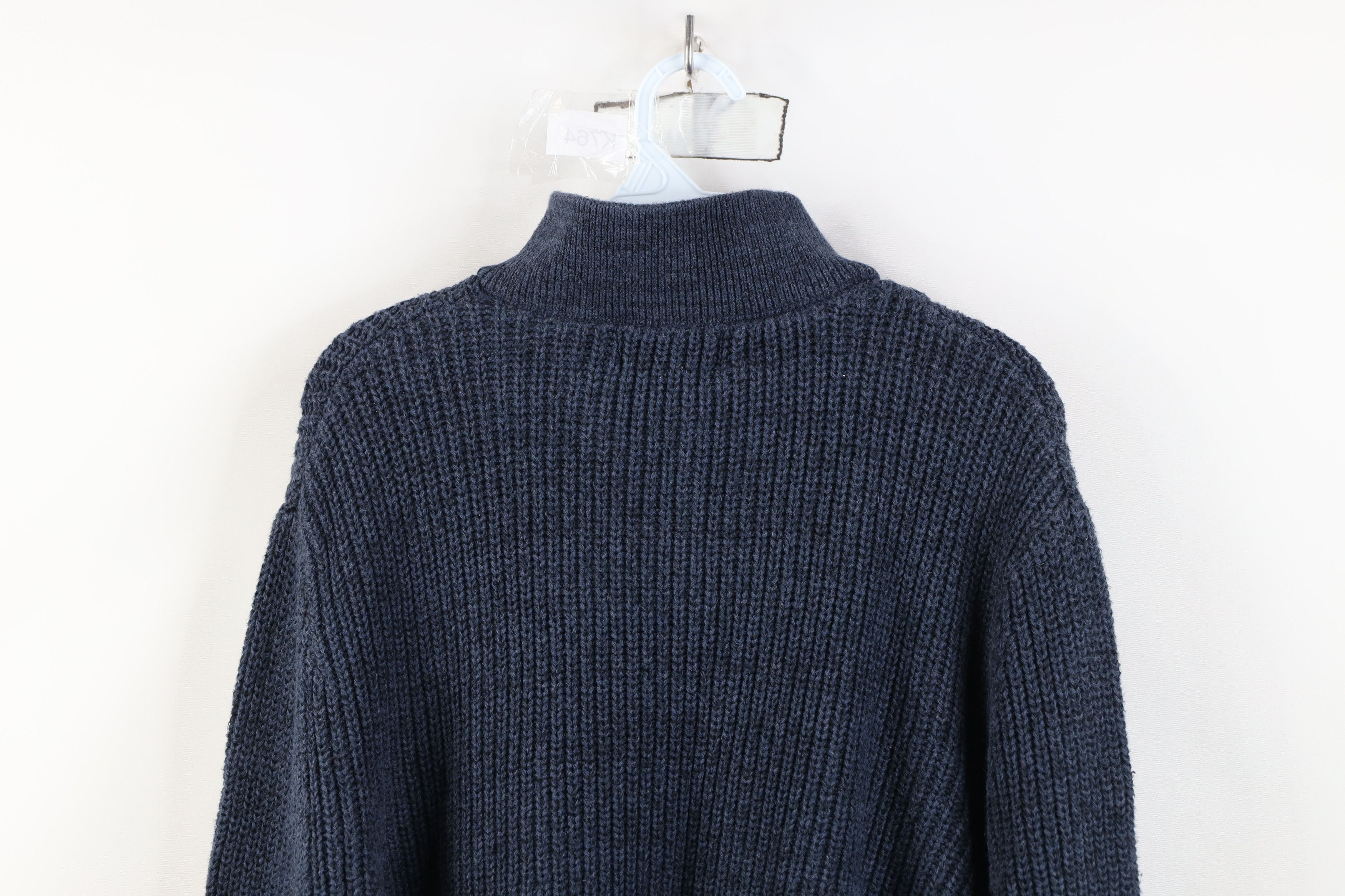 Eddie Bauer Vintage Eddie Bauer Ribbed Knit 1/4 Zip Pullover Sweater Size US XXL / EU 58 / 5 - 9 Thumbnail