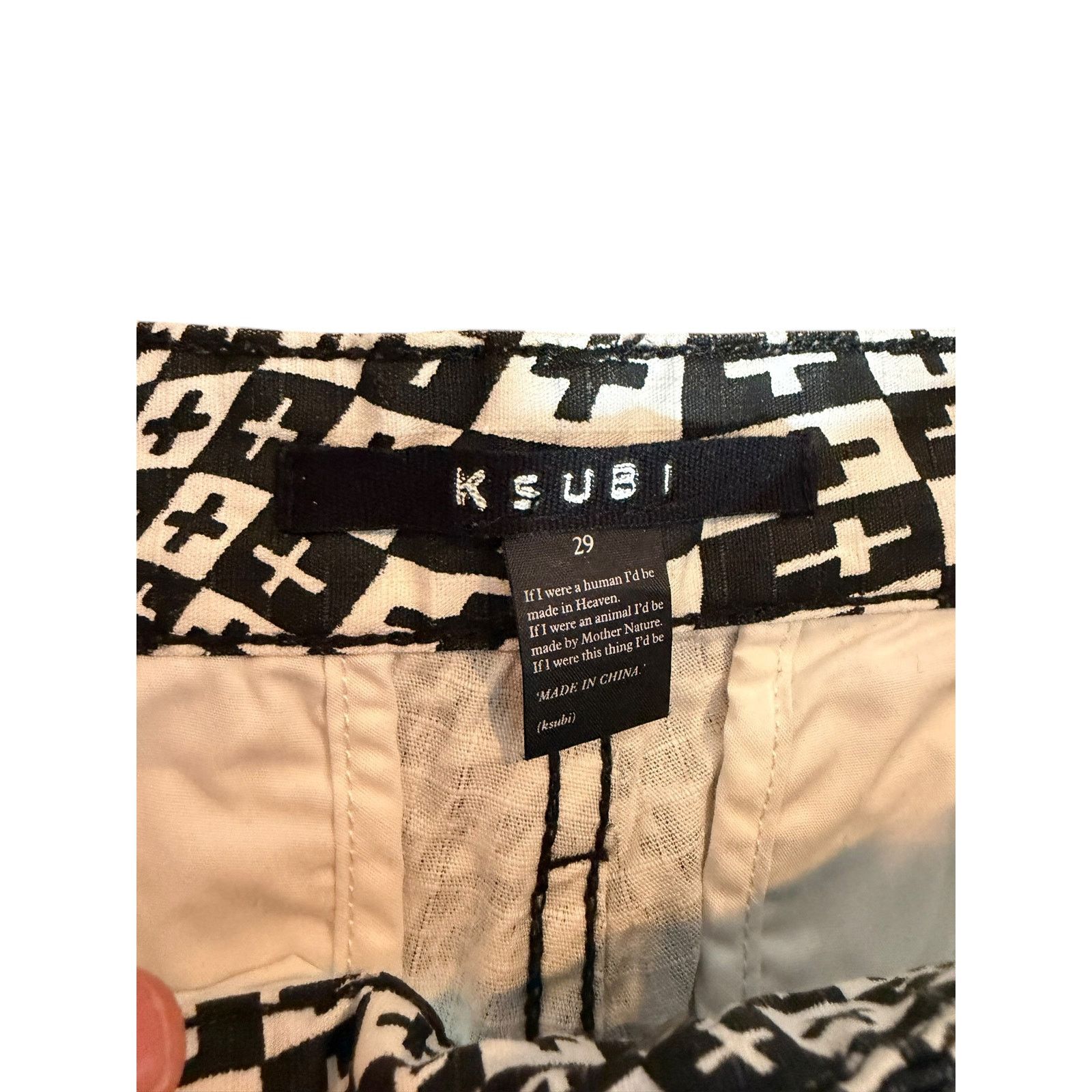 Ksubi × Vintage Ksubi Fugitative Cargo Pants Crosses Size US 29 - 7 Thumbnail