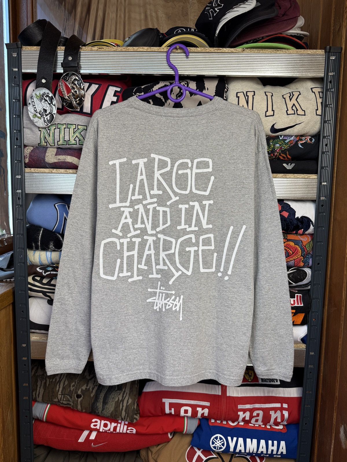 Stussy STUSSY ELEPHANT RARE VINTAGE T-SHIRT LONG SLEEVE Size US M / EU 48-50 / 2 - 2 Thumbnail