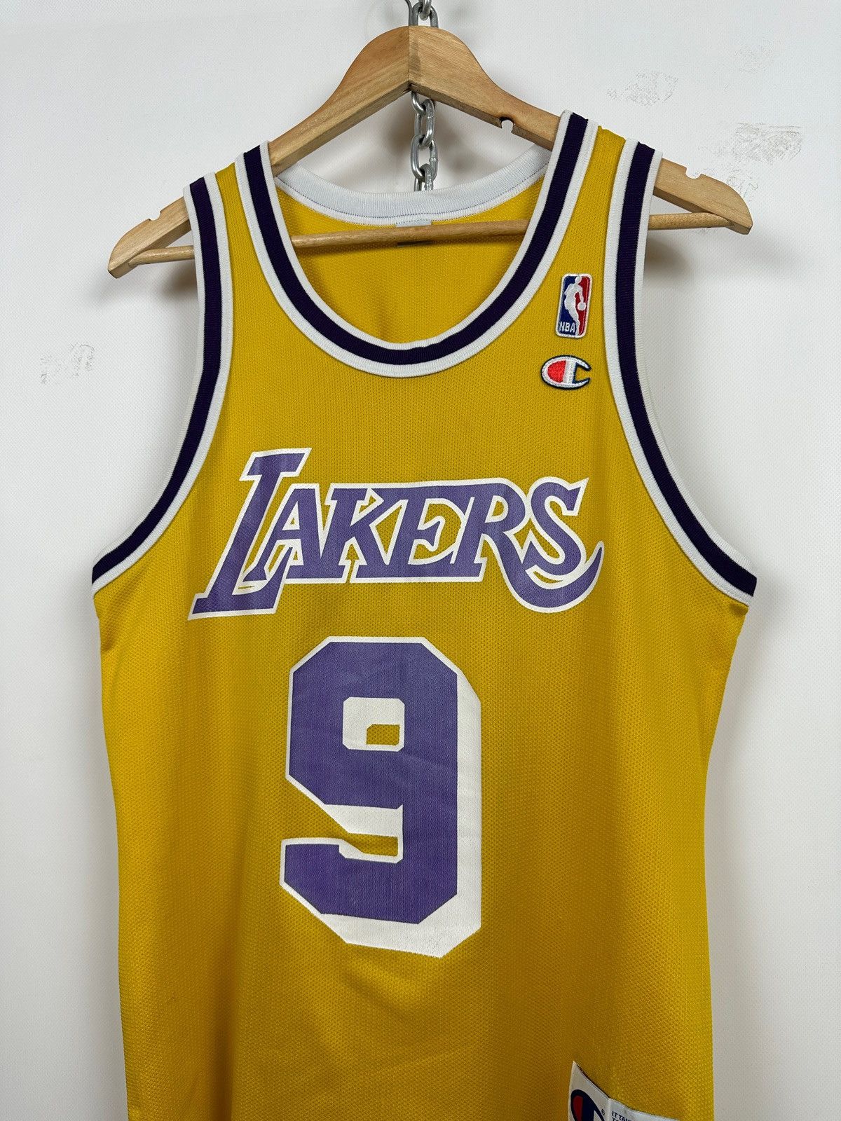 Champion Vintage Los Angeles Lakers Champion Van Exel #9 Jersey Size US S / EU 44-46 / 1 - 4 Thumbnail