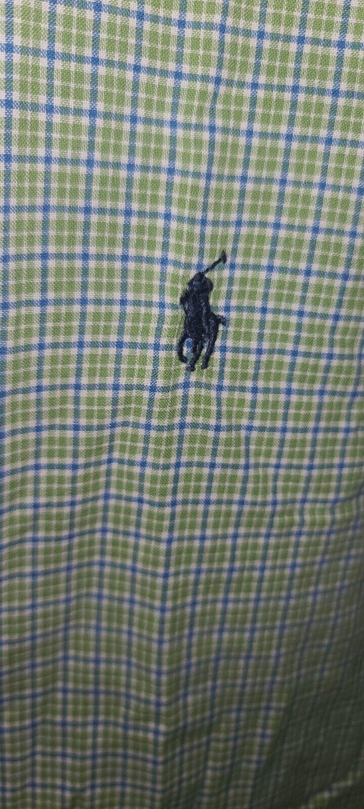 Polo Ralph Lauren Ralph Lauren Monroe Shirt Men's XL Green Check Button Down Size US XL / EU 56 / 4 - 2 Thumbnail