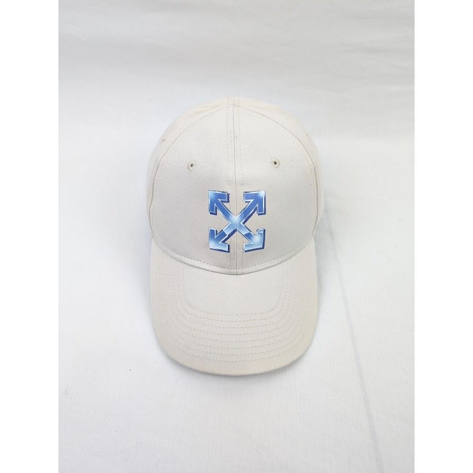 Off-White o1rshd1 Size: OS / Metal Bone Baseball Cap / Hat Light Blue Size ONE SIZE - 1 Thumbnail
