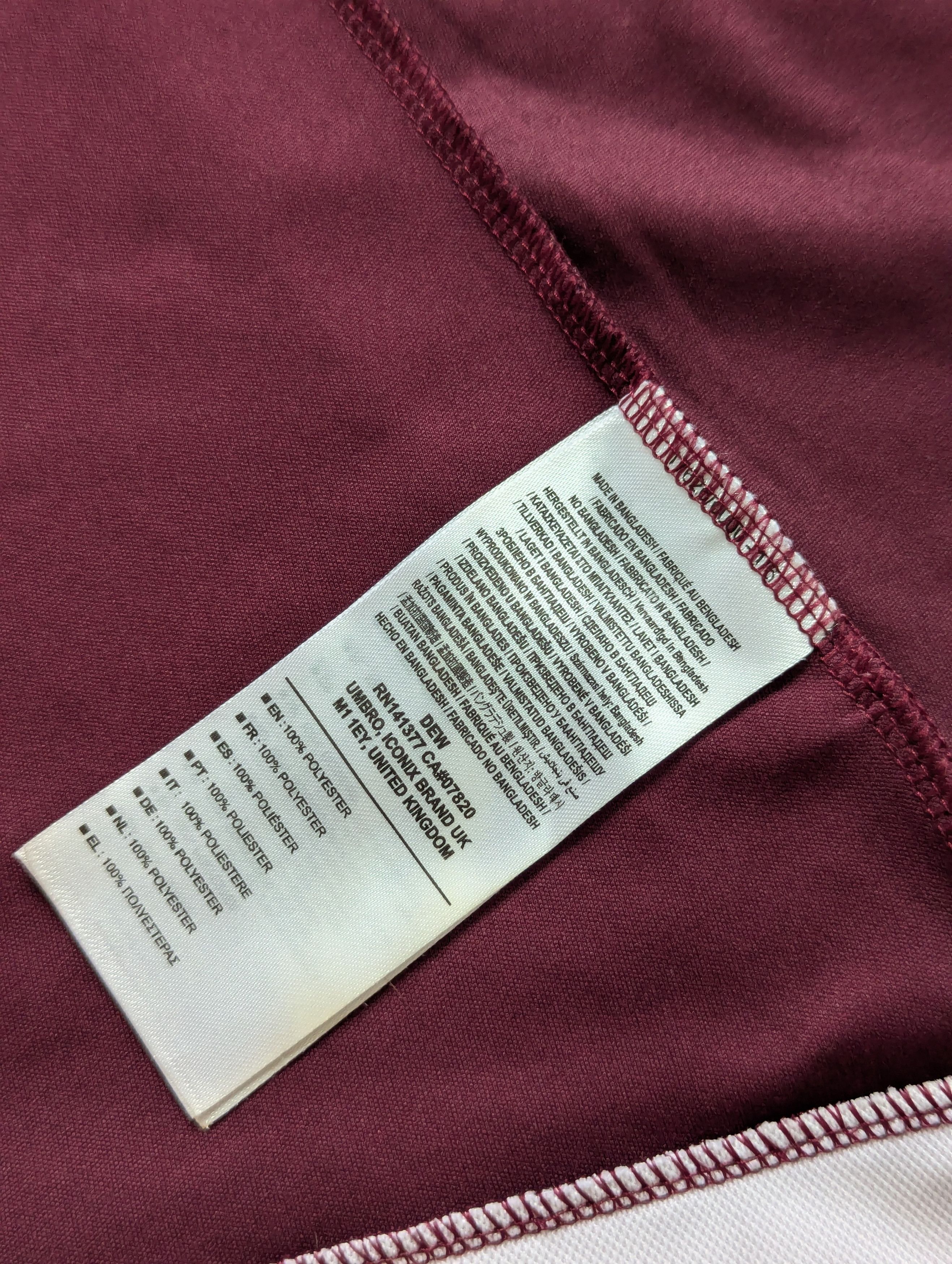 Umbro HEART OF MIDLOTHIAN 2018/2019 HOME FOOTBALL NAISMITH #14 Size US XL / EU 56 / 4 - 4 Thumbnail