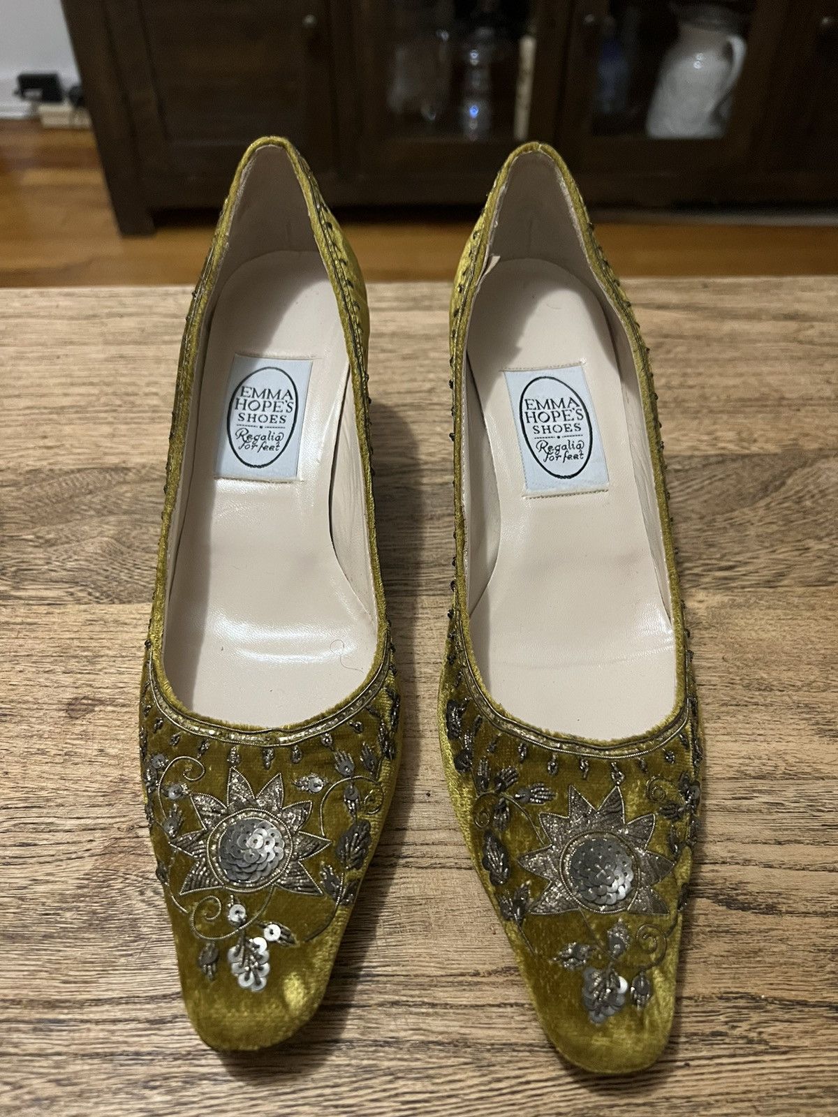 Other Emma hope suede embellished heel y2k Size US 9 / IT 39 - 1 Thumbnail