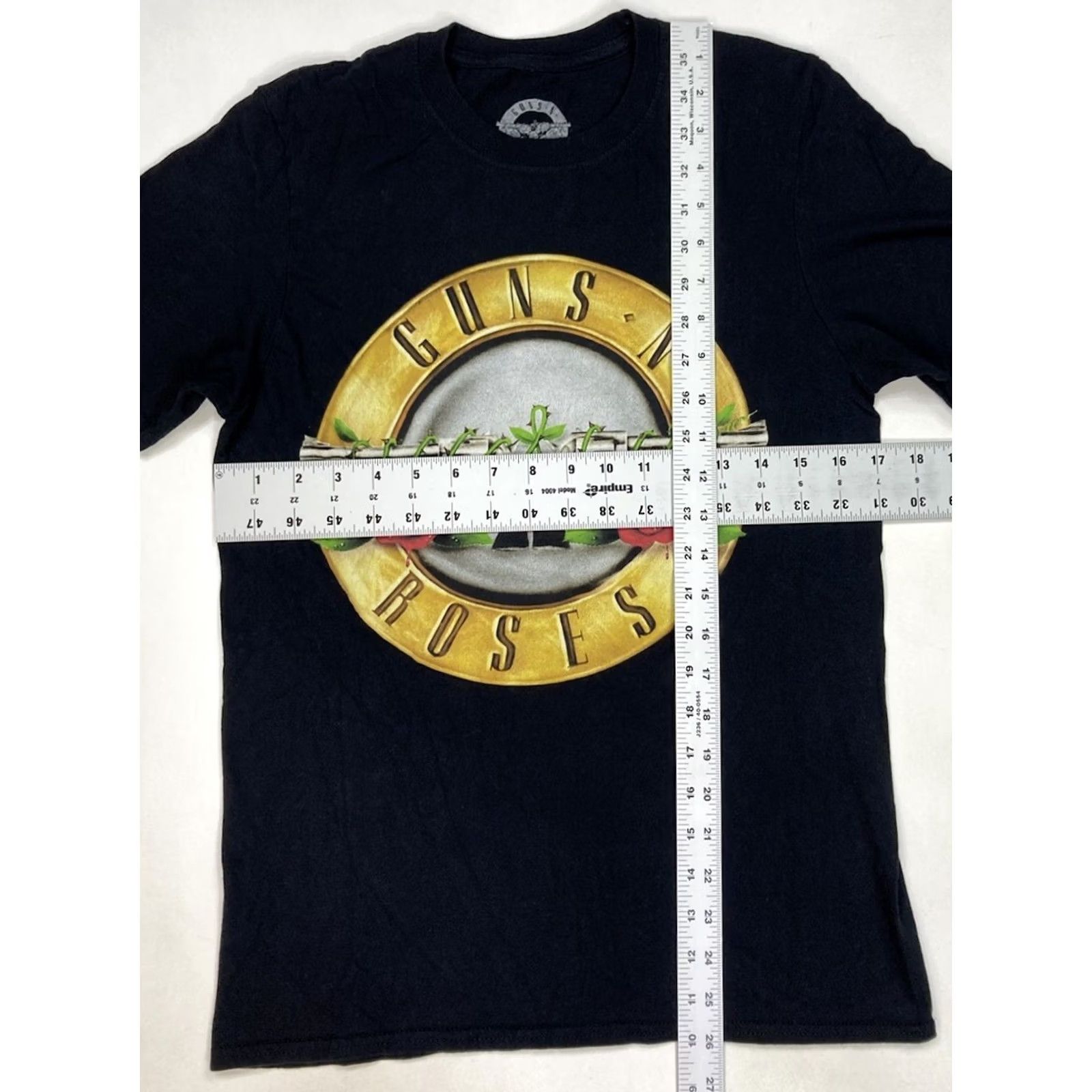 Vintage Guns N' Roses T-Shirt Men Small Black Short Sleeve Graphic Print Crew Neck 100% Authentic Size US S / EU 44-46 / 1 - 5 Thumbnail