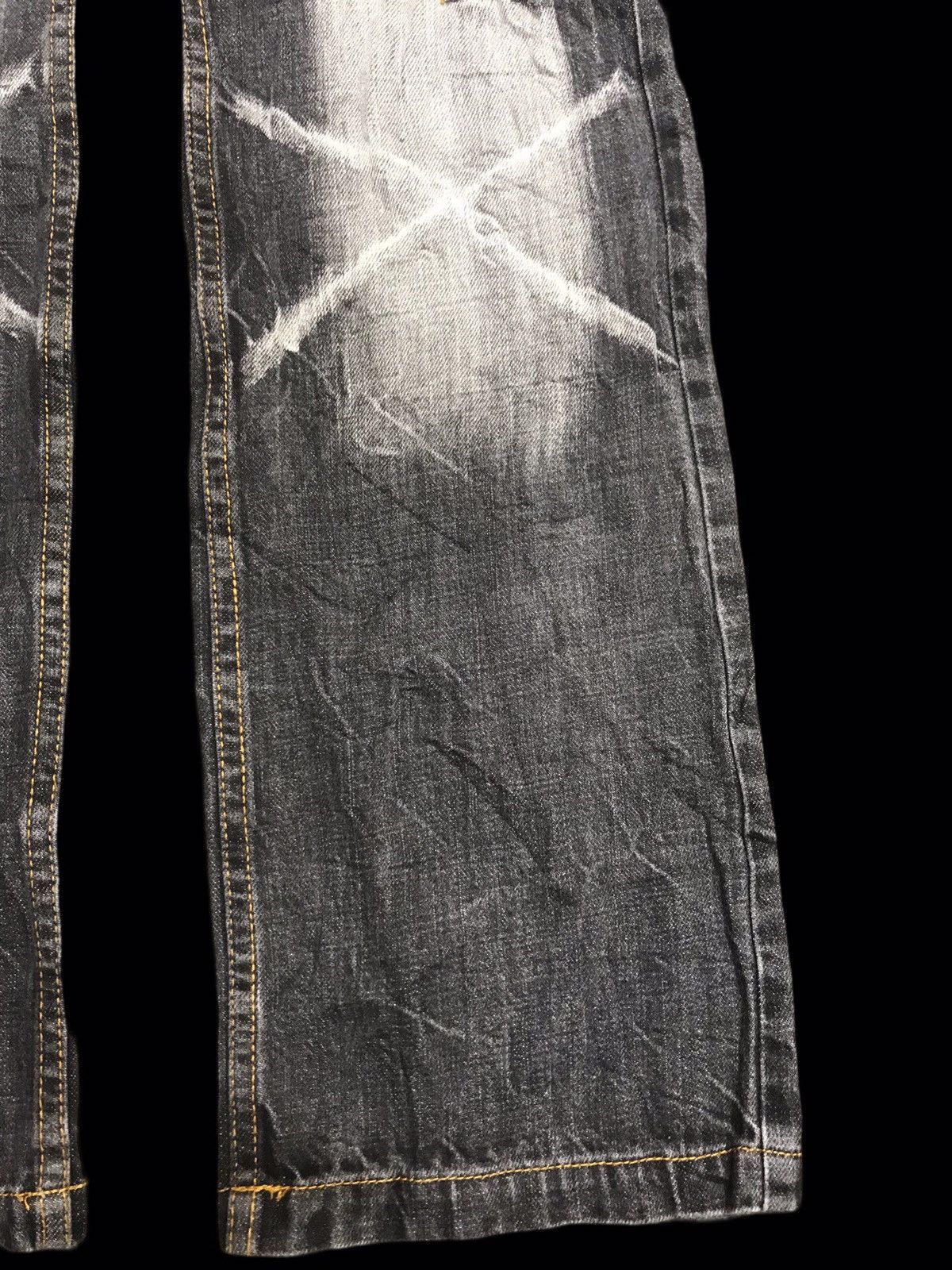 Seditionaries 💥DENIM ART💥VOMANIE INSANE FADES MULTIPOCKETS DENIM F372 Size US 29 - 6 Thumbnail