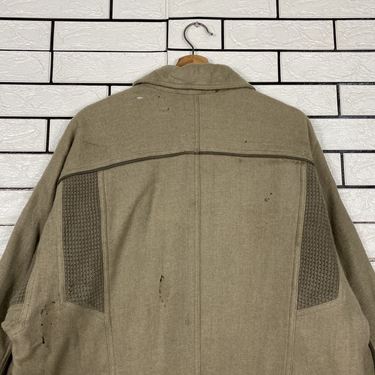 Japanese Brand Vintage Wool Bomber Jacket Drigo Japan Issey Miyake Size US L / EU 52-54 / 3 - 11 Thumbnail