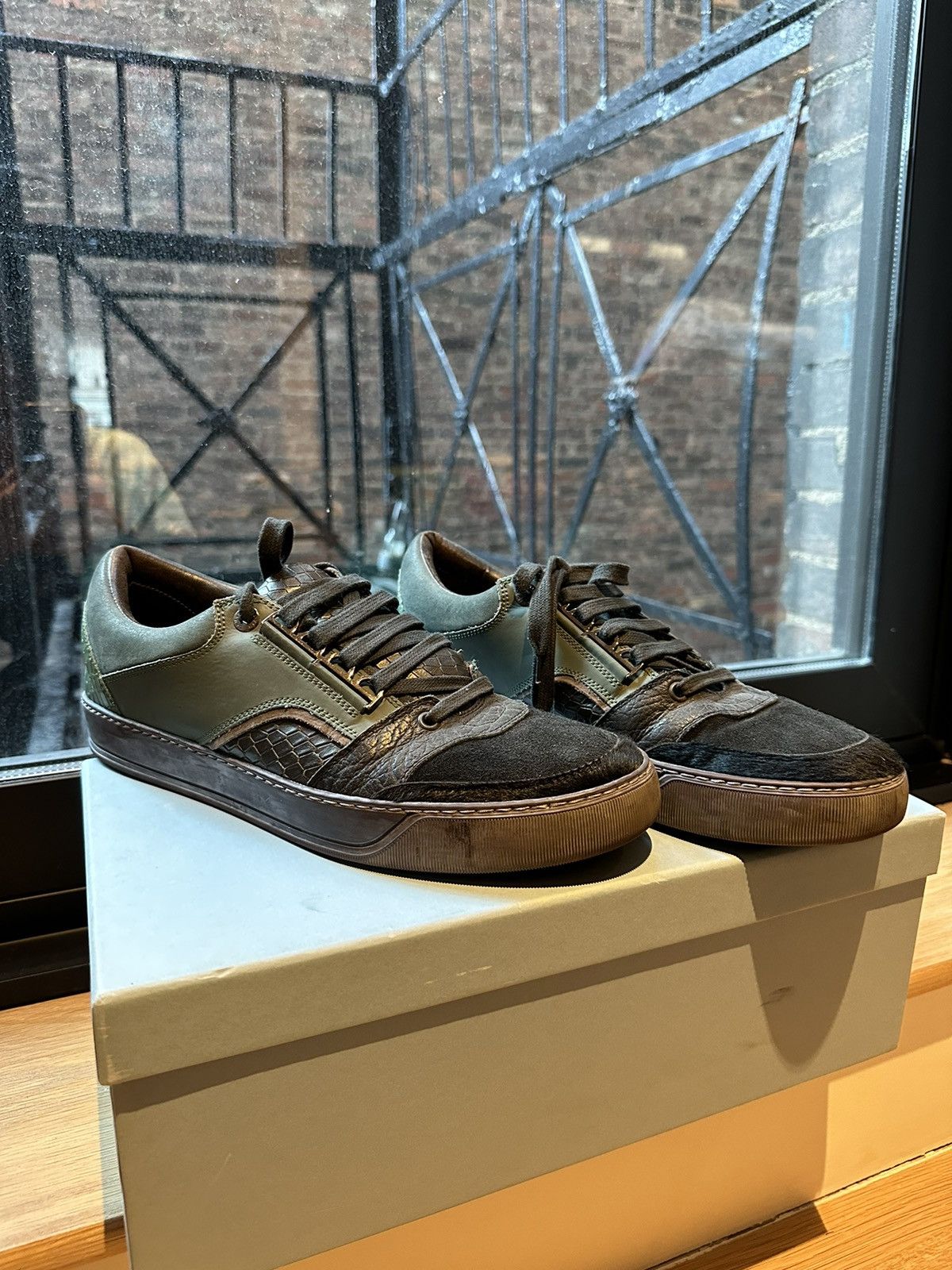 Lanvin lanvin low top sneakers Size US 10 / EU 43 - 3 Thumbnail