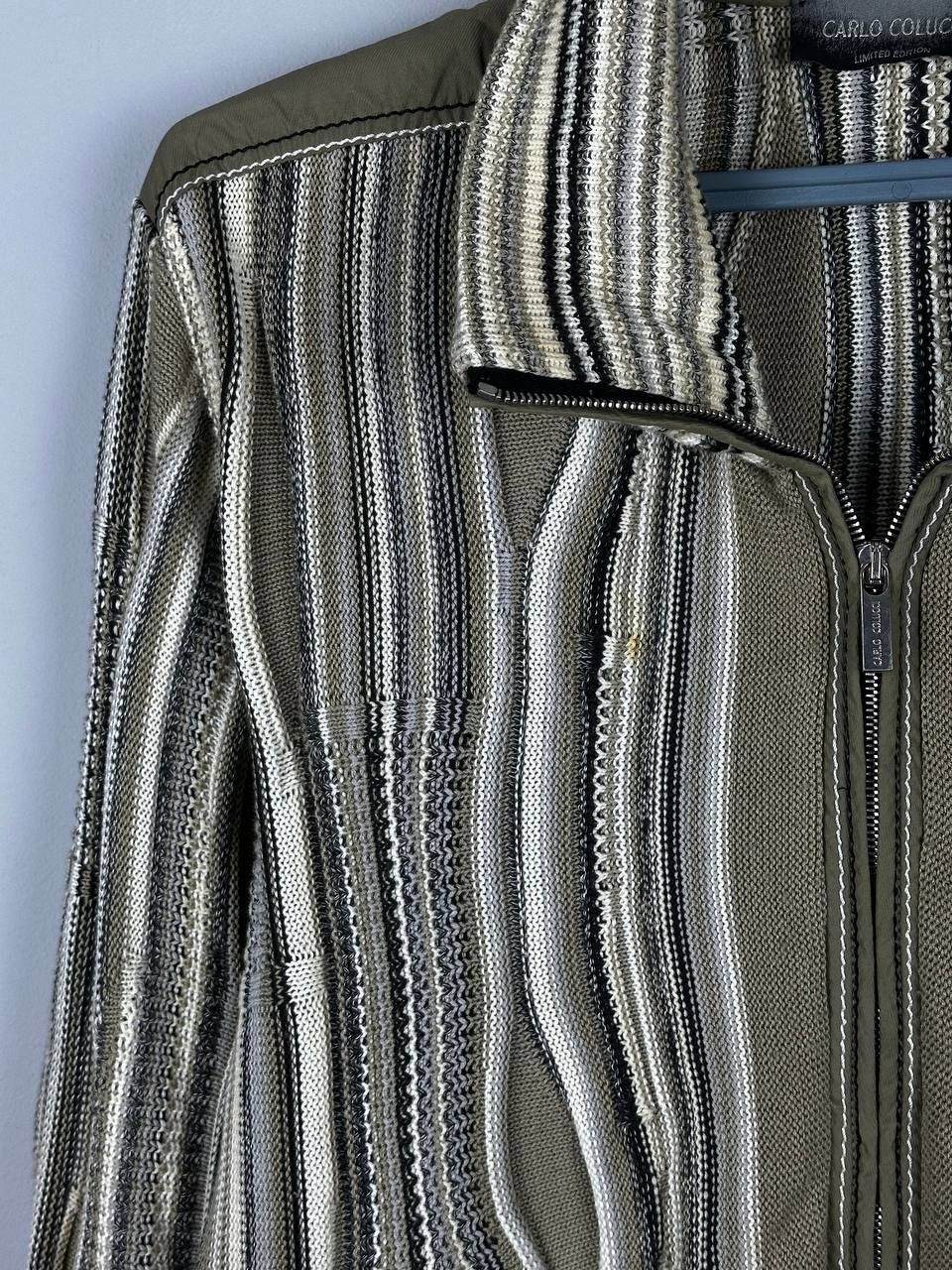 Carlo Colucci Rare Luxury Sweater Carlo Colluci Chunky Metal Sweater Size US L / EU 52-54 / 3 - 7 Thumbnail