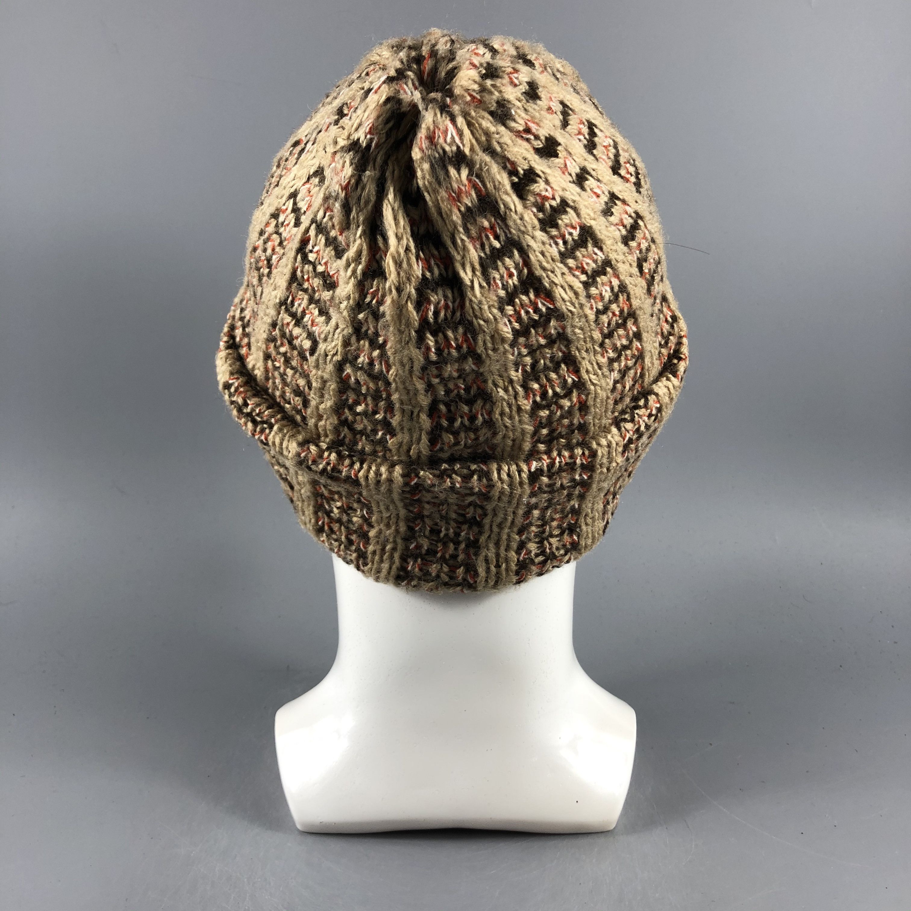 Japanese Brand × Vintage Unknown Ribbed Knit Beanie Snow Hat Snow Cap -D465 Size ONE SIZE - 2 Thumbnail
