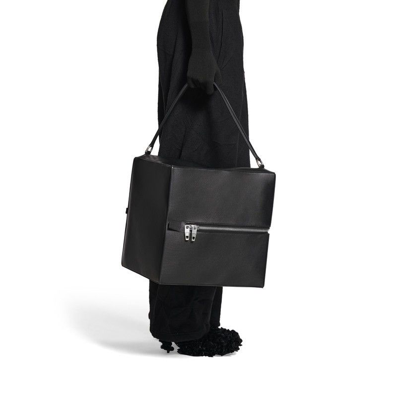 Balenciaga o1in1g0125 Size: OS / 4X4 Large Bag in Black Size ONE SIZE - 3 Thumbnail