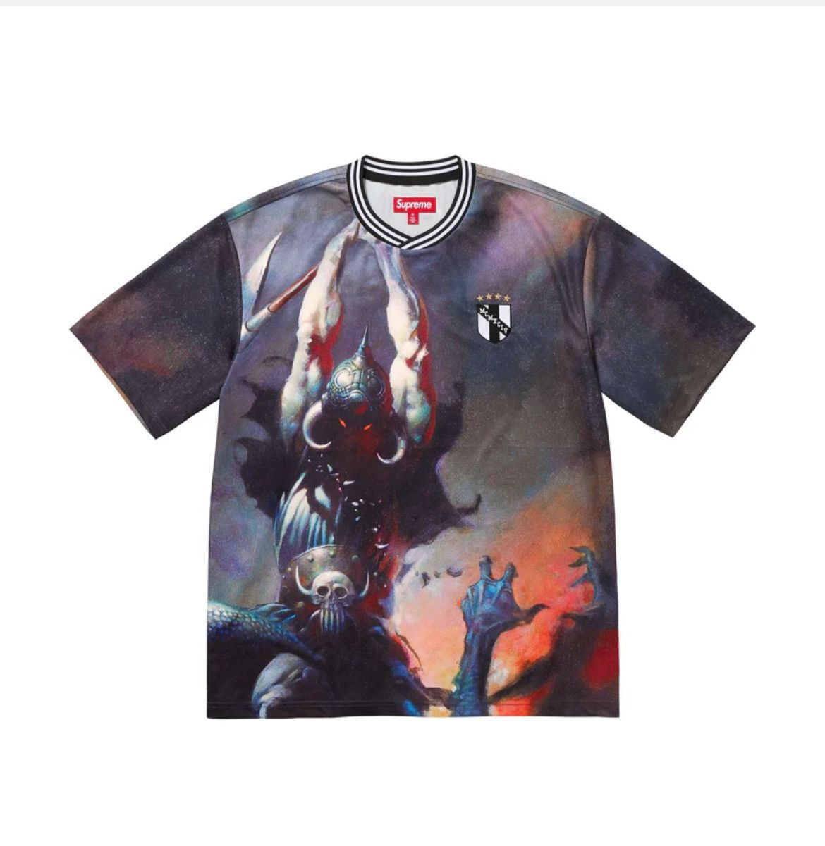Supreme SUPREME JACQUARD SOCCER JERSEY | Grailed
