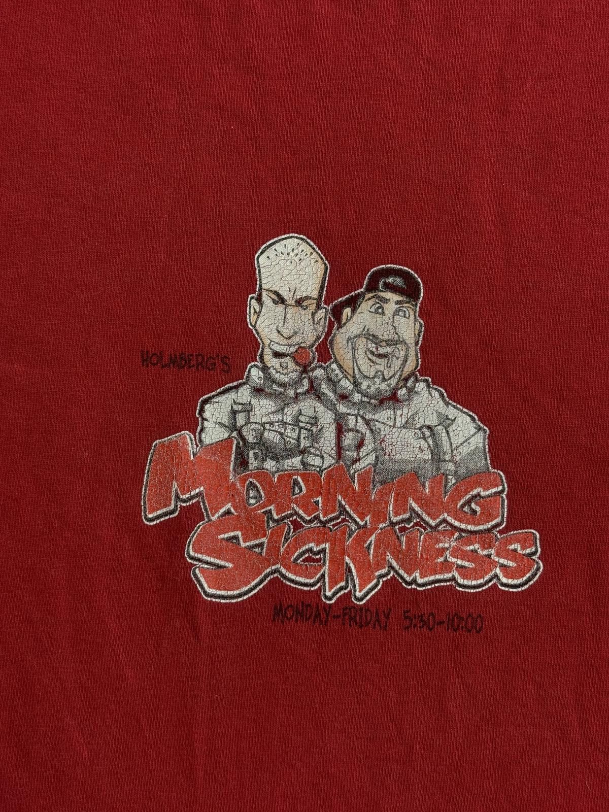 Designer Holmberg's Morning Sickness T-shirt 98 KUPD Arizona Radio XL Size US XL / EU 56 / 4 - 5 Thumbnail