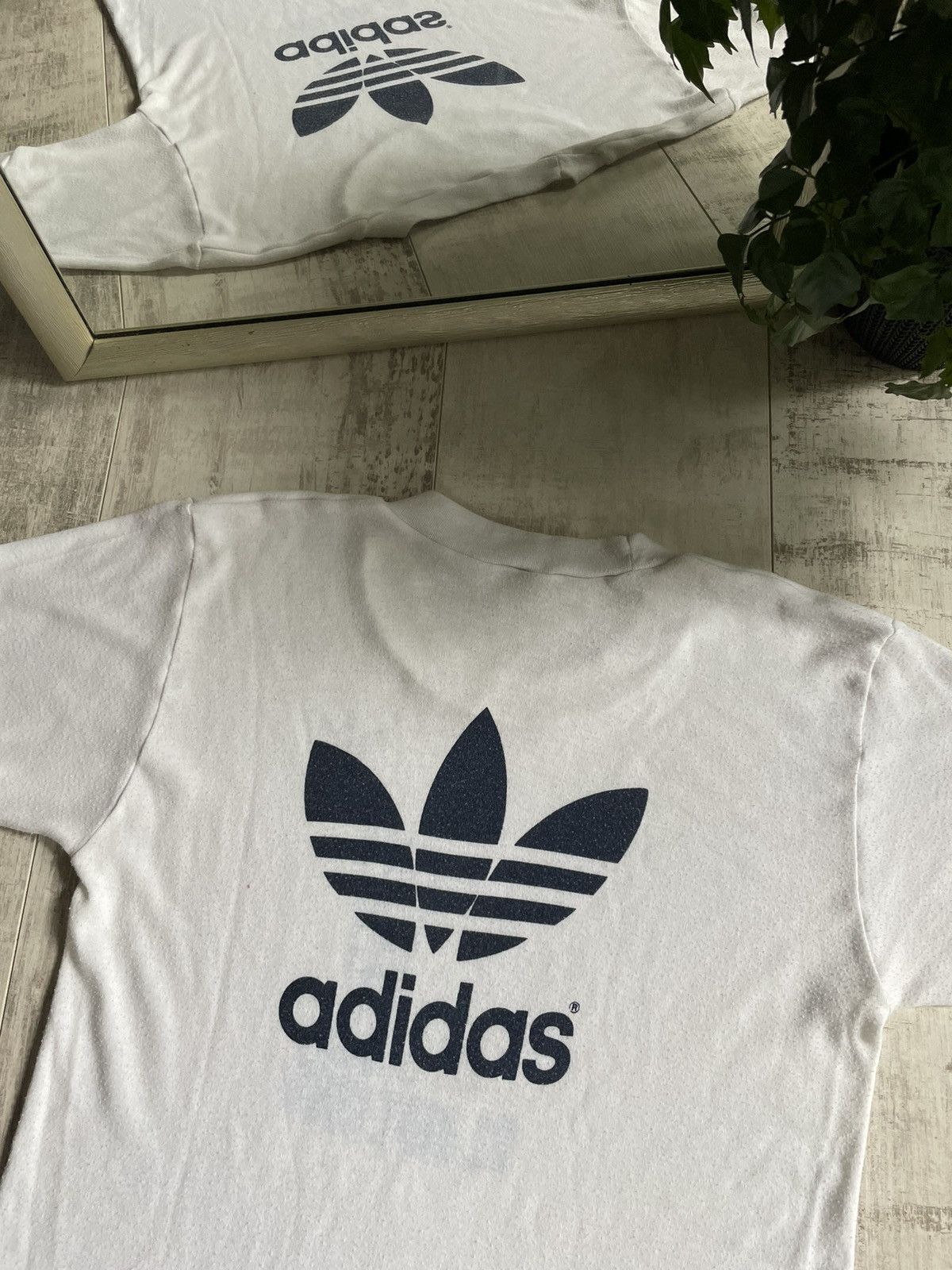 Adidas × Vintage Vintage Adidas 1985 G.Greifensee-Lauf Marathon Run T-Shirt Size US S / EU 44-46 / 1 - 4 Thumbnail