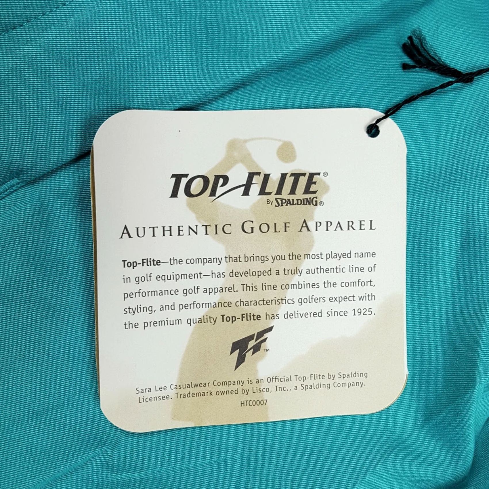 Spalding VINTAGE Spalding Women Chino Shorts 14 High Waist Pleated Teal Blue Athletic Outdoor Golf 90s Womens Size 30" / US 8 / IT 44 - 5 Thumbnail