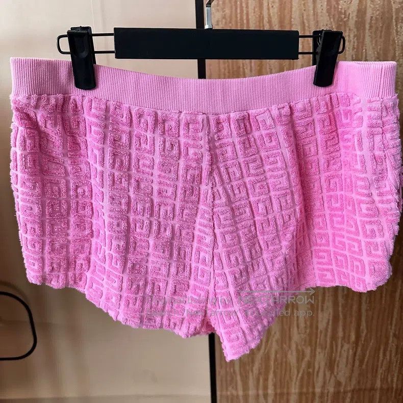 Givenchy Givenchy SizeL Yushu Xin's Version - Pink Full Print Terry Size 25" / US 0 / IT 36 - 2 Thumbnail