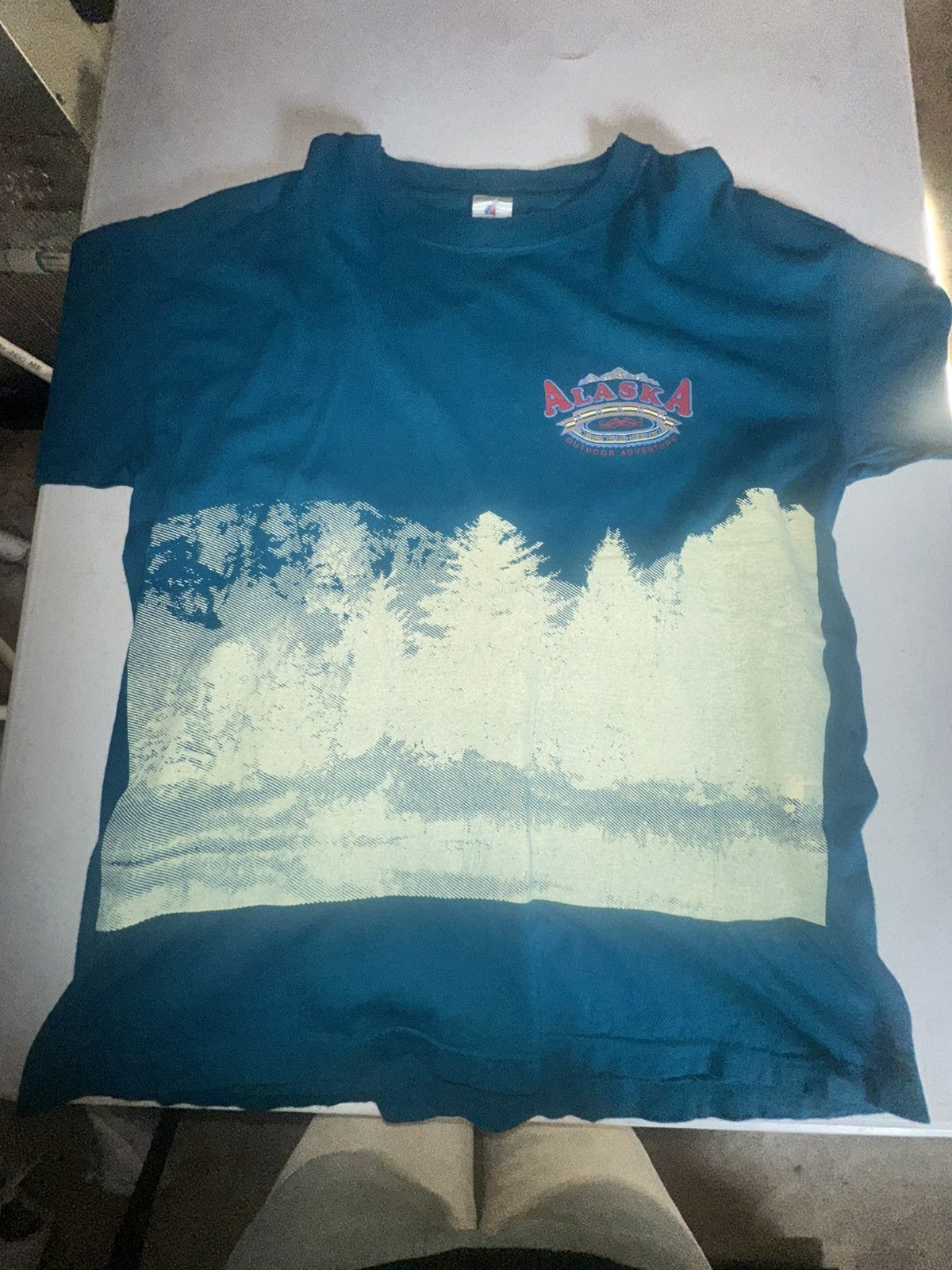 Vintage Vintage screen print of alaska Size US L / EU 52-54 / 3 - 1 Thumbnail