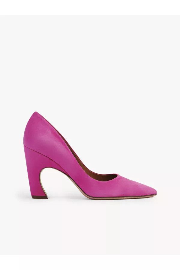 image of Chloe O1Loc1C0424 Oli Pump In Dark Peony Shoes, Women's (Size 7)