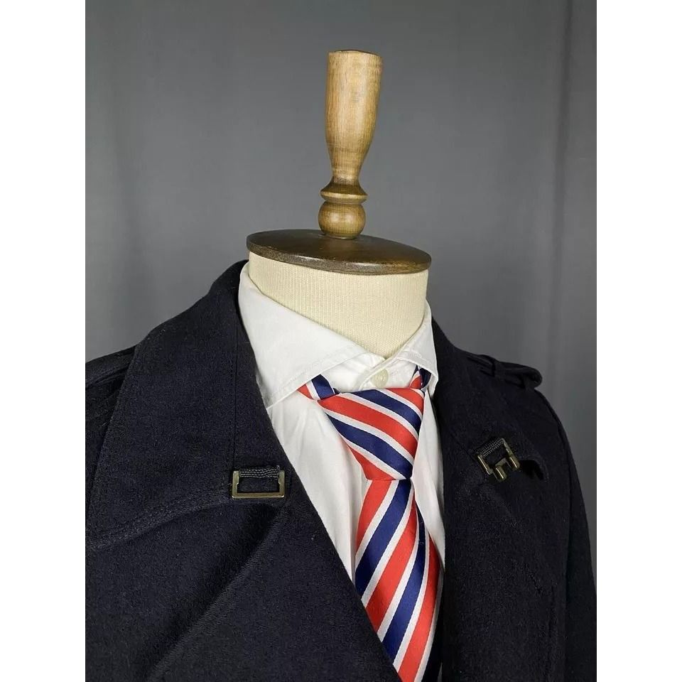 Ted Baker Ted Baker Men's Black Wool Insulated Pea Coat Size 2 Size US M / EU 48-50 / 2 - 4 Thumbnail