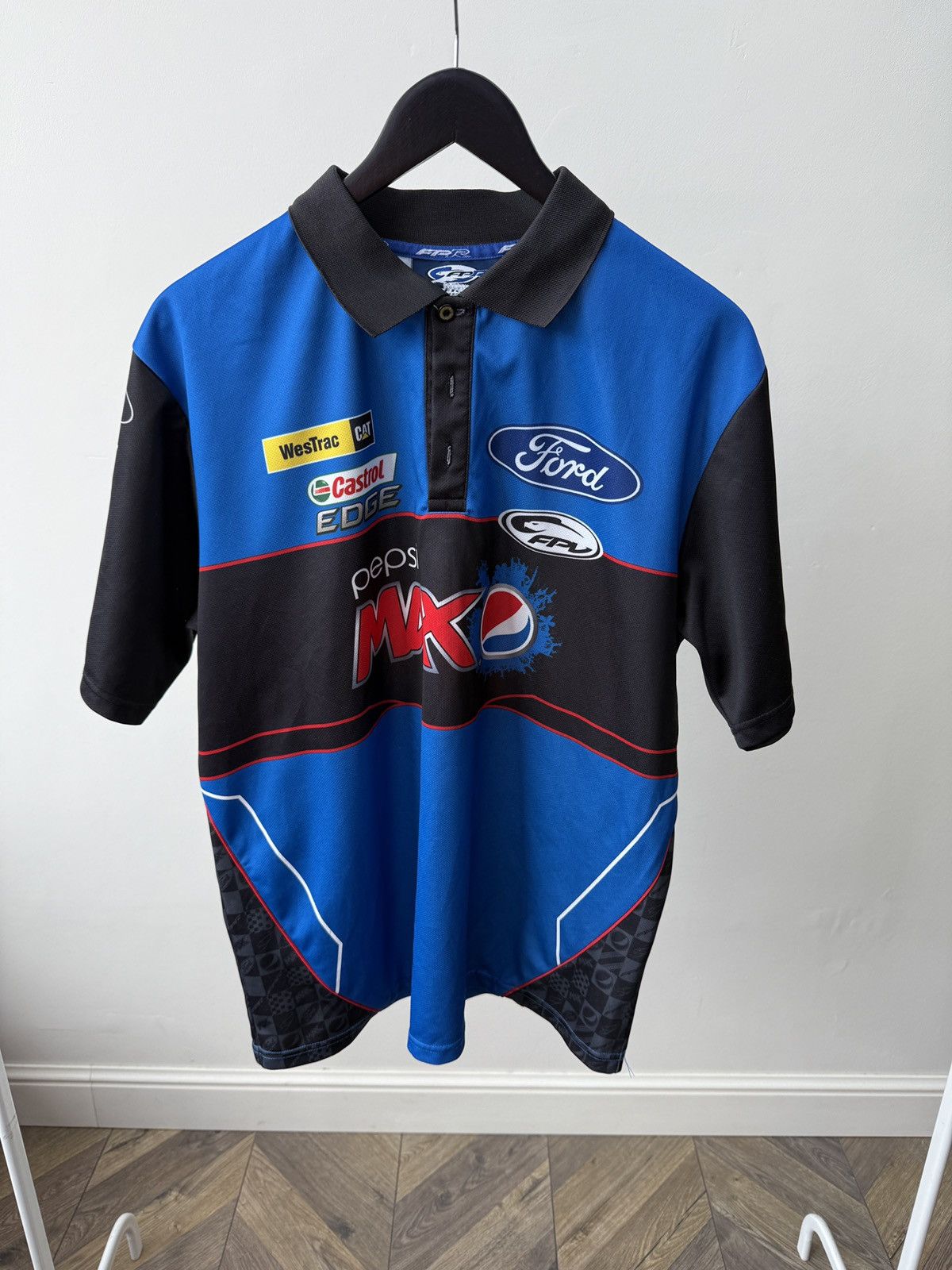 Other Vintage Ford Performance Racing FPR Pepsi Max Raceteam Shirt Size US L / EU 52-54 / 3 - 1 Thumbnail