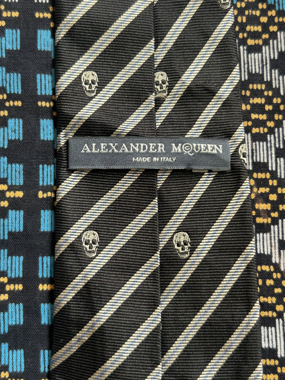 Alexander McQueen Alexander McQueen Skeleton Flying Tie Size ONE SIZE - 4 Thumbnail
