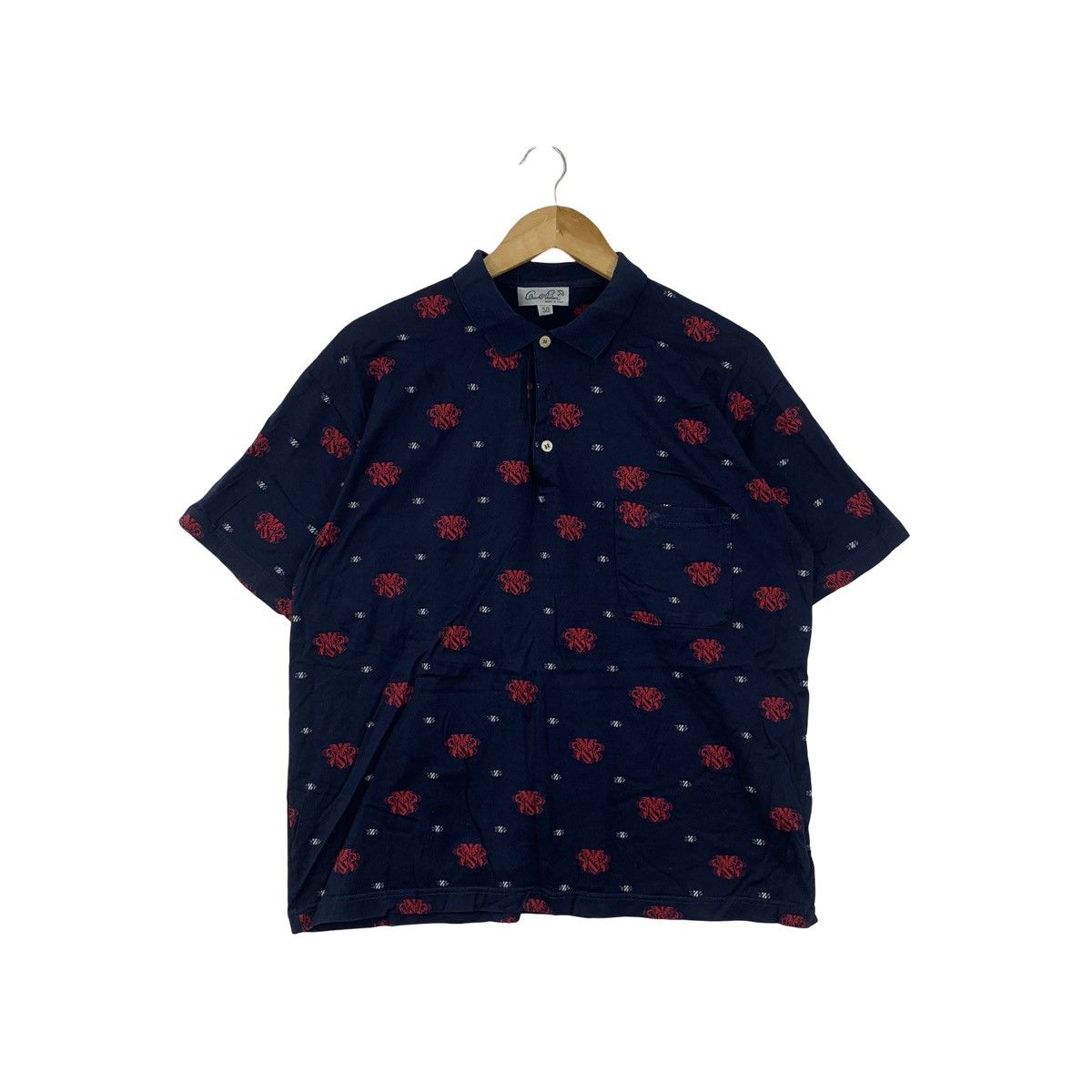 Other Vintage ARNOLD PALMER Made In Italy Collection Crest AOP Size US L / EU 52-54 / 3 - 1 Thumbnail