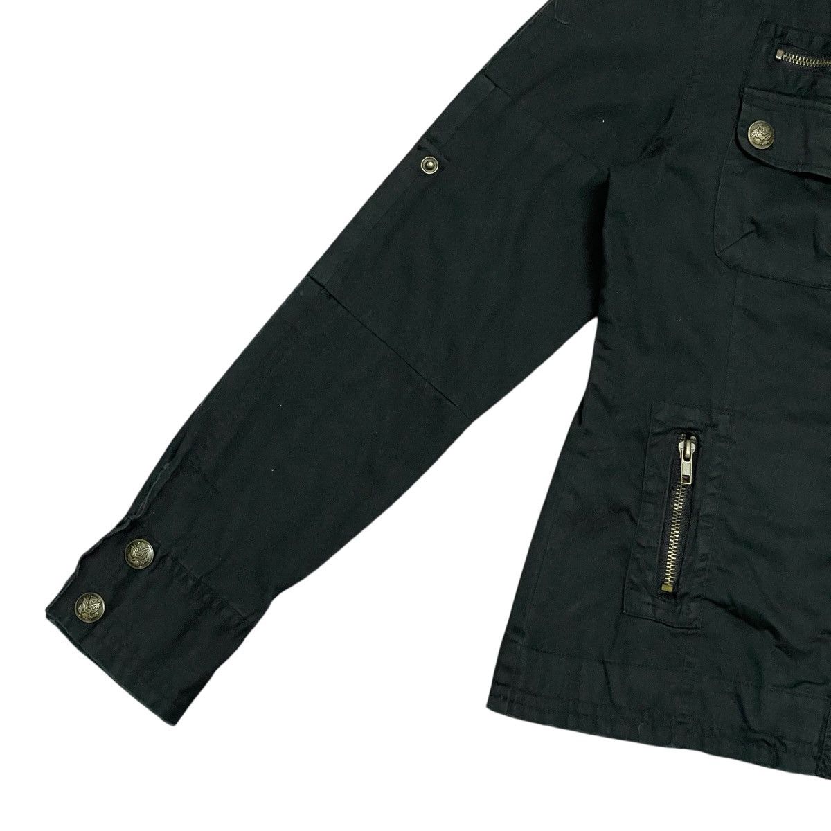 Number (N)ine Jessy Logan Tactical Archival Jacket Y2k Punk Bondage Style Size US L / EU 52-54 / 3 - 9 Thumbnail