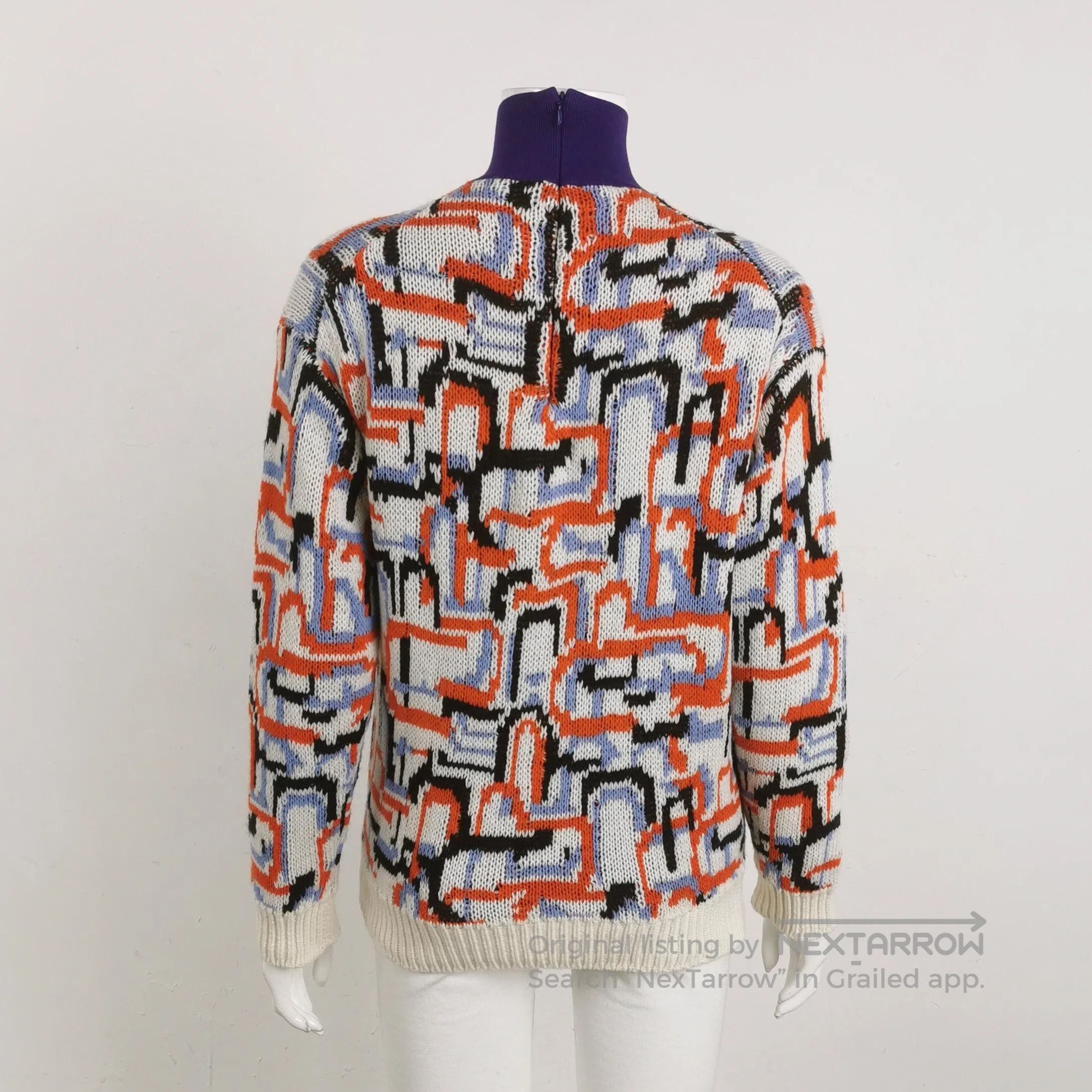 Prada Prada Color Block Wool. Size M / US 6-8 / IT 42-44 - 2 Thumbnail
