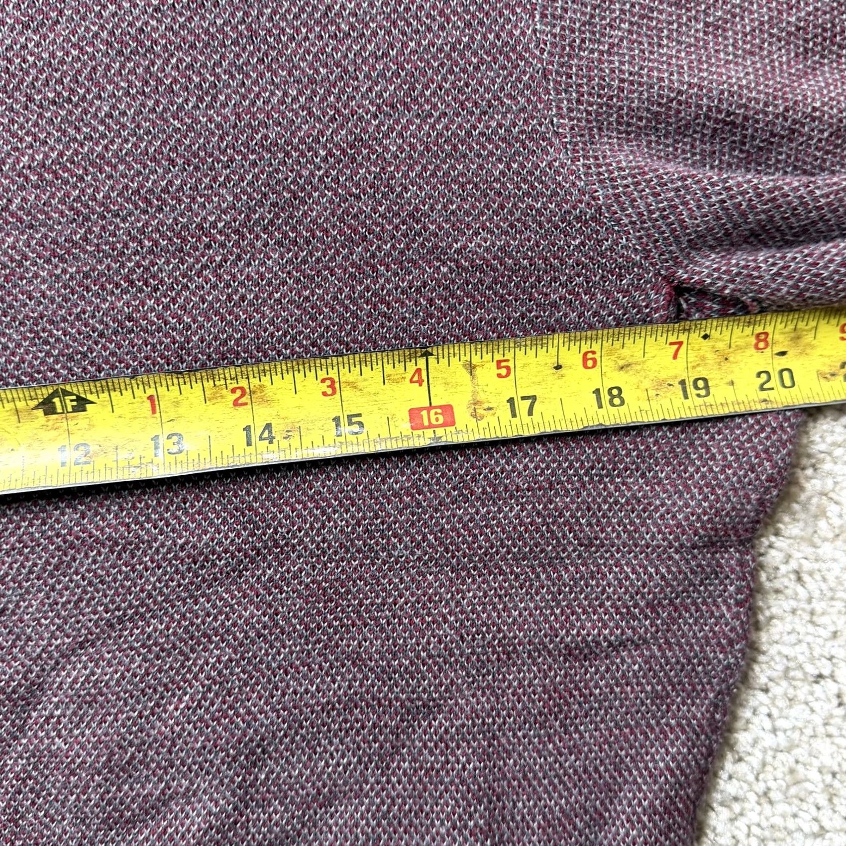 Tasso Elba Tasso Elba Sweater Mens Medium Red Supima Cotton Tight Knit Crewneck Pullover Size US M / EU 48-50 / 2 - 6 Thumbnail