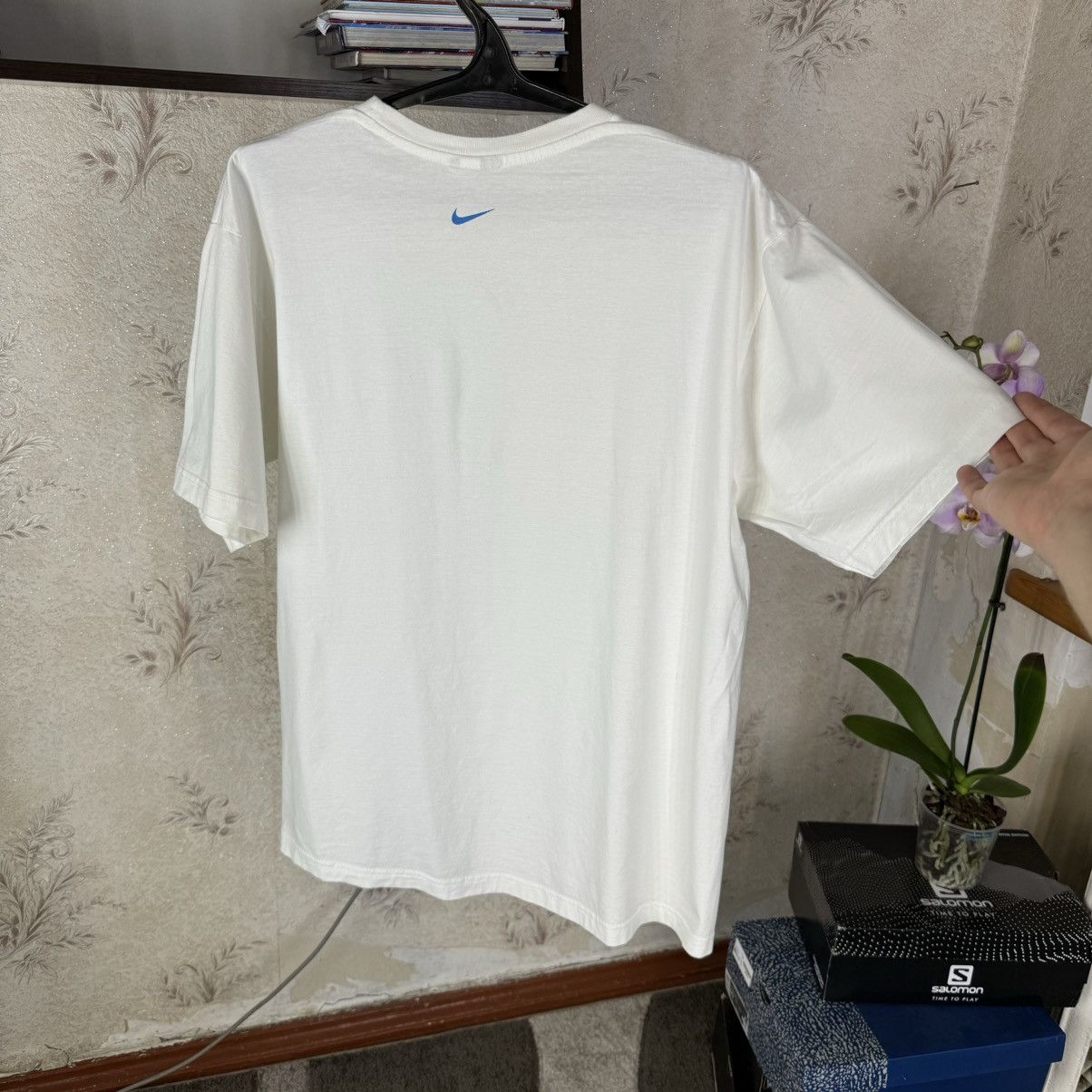 Nike × Vintage Vintage 00s Nike T shirt Centre Logo Tn Drill White XL Mens Size US XL / EU 56 / 4 - 13 Thumbnail