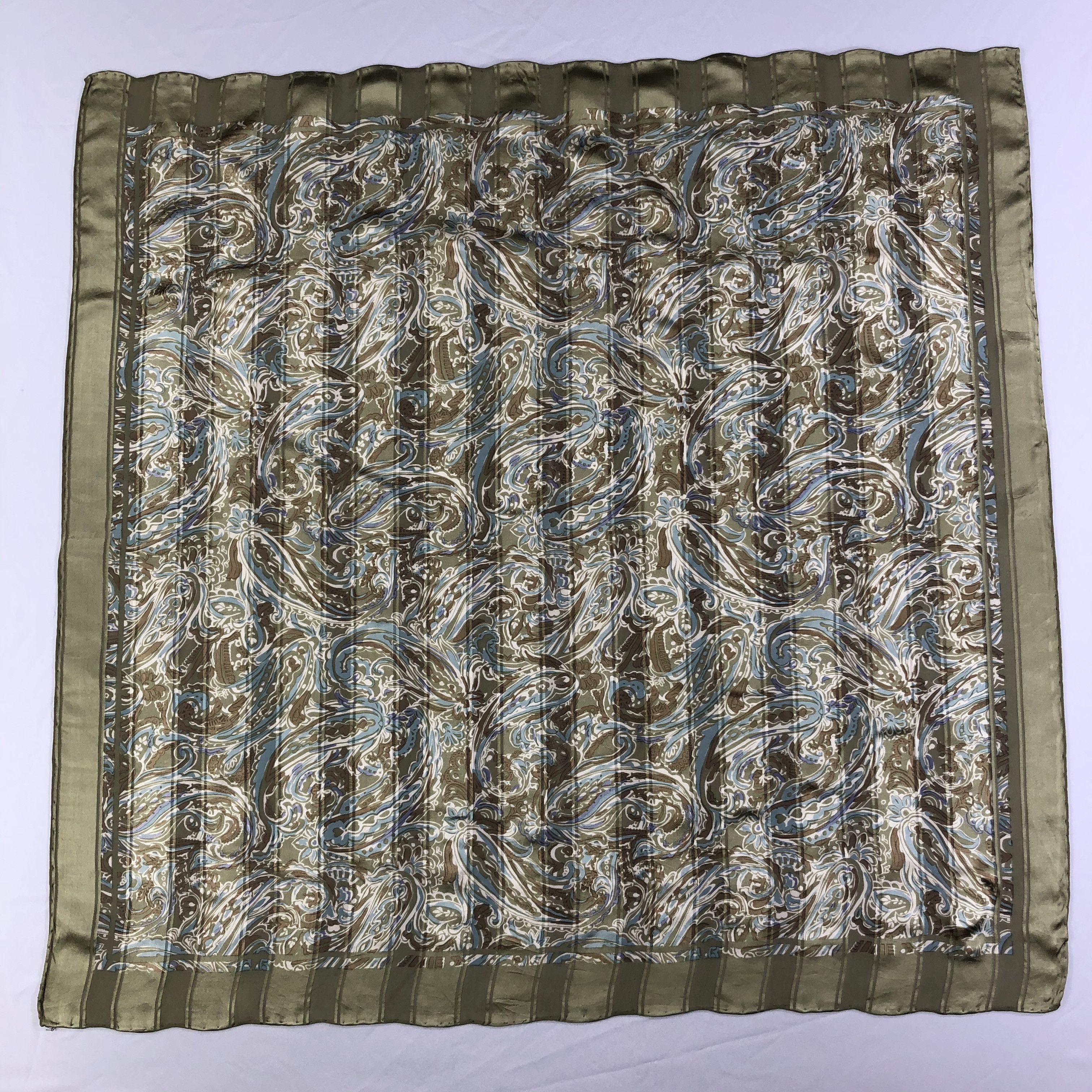 Vintage Vintage Silk Scarf Size ONE SIZE - 2 Thumbnail