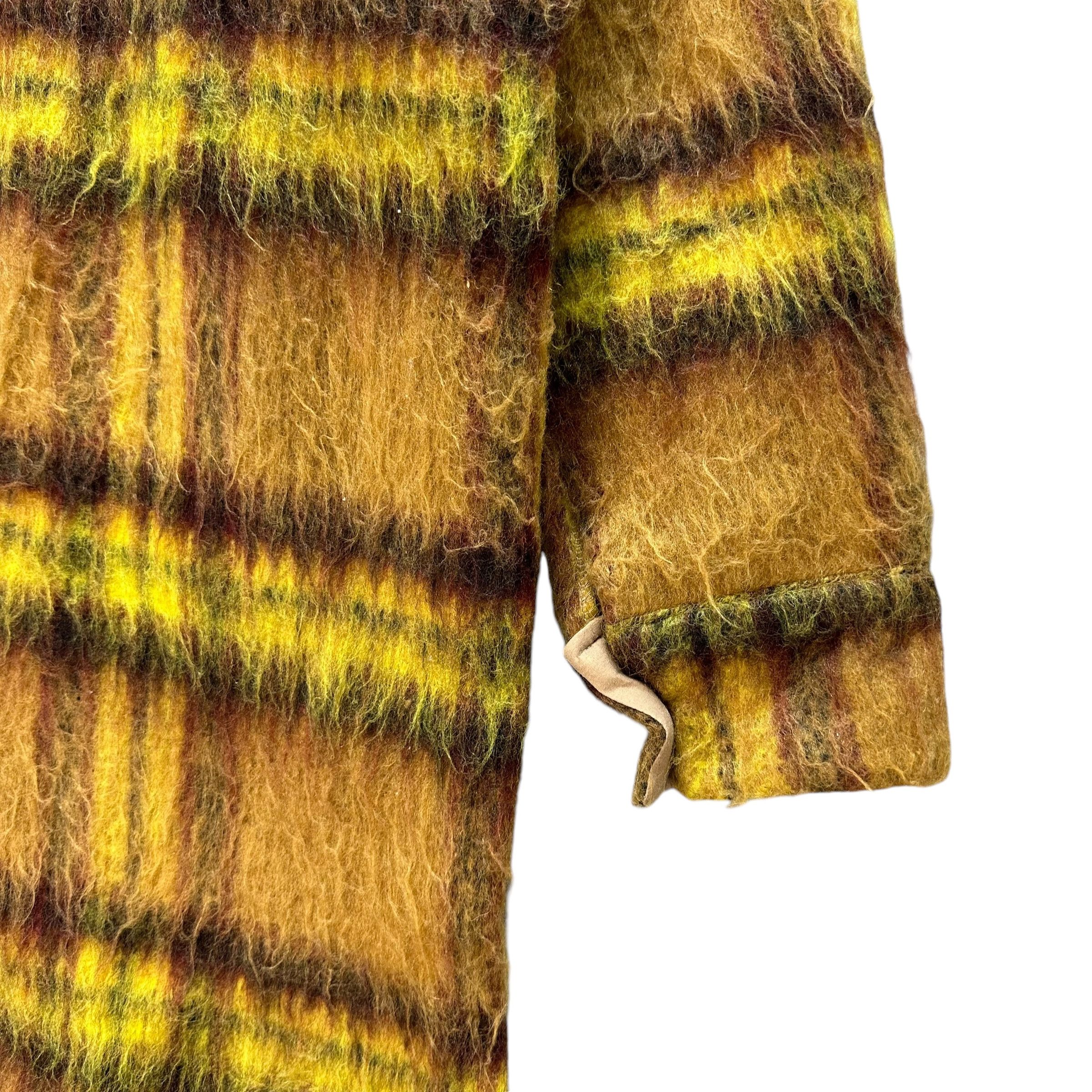 Flannel GROOMING Checked Long Flannel Jacket #80-1442 Size L / US 10 / IT 46 - 6 Thumbnail