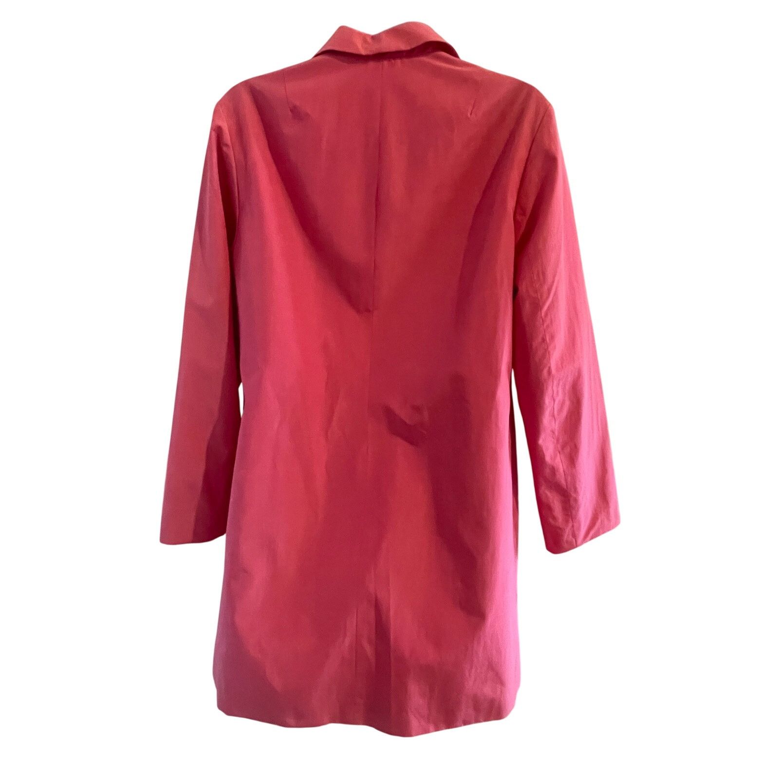 Ann Taylor Ann Taylor Petite Pink Button Lightweight Dress Coat Size S / US 4 / IT 40 - 7 Thumbnail