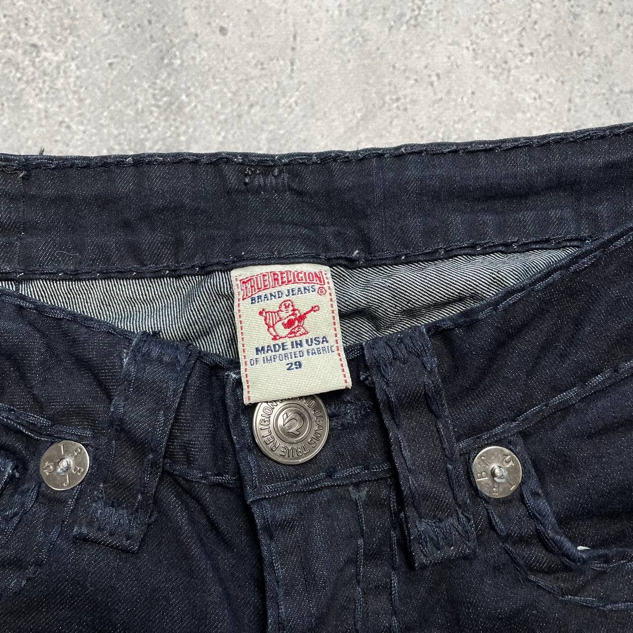 True Religion True Religion Julie Super T Skinny Jeans Women’s Blue Size 29" - 16 Thumbnail