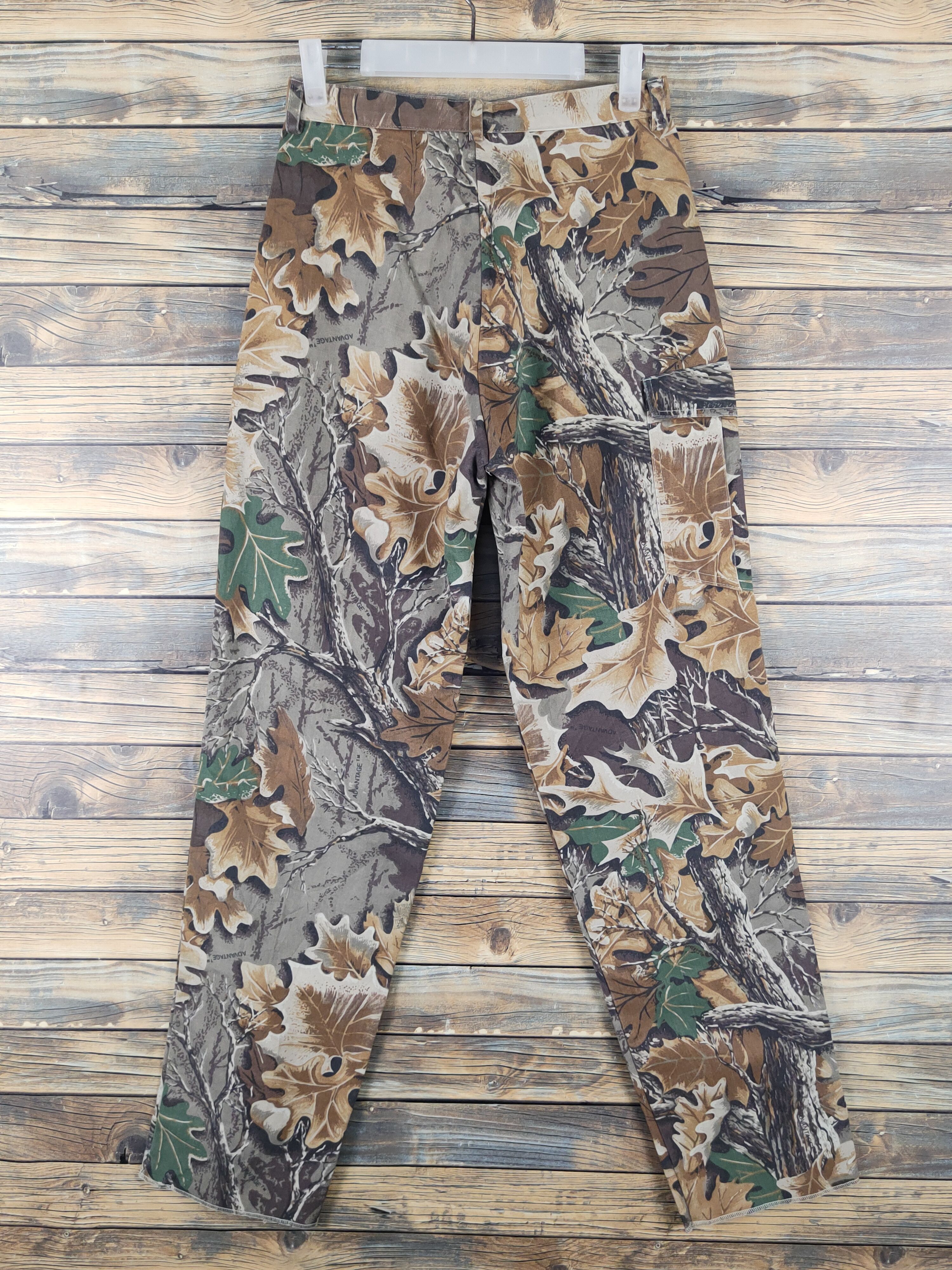 Japanese Brand Shoot The Moon camo Brown Multipocket Cargo Pants #W1713 Size US 28 / EU 44 - 7 Thumbnail