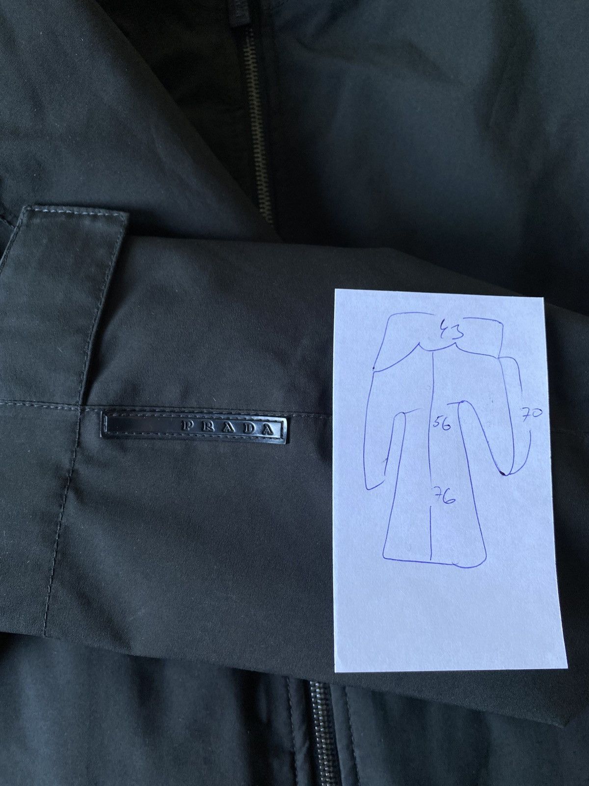 Prada Vintage Prada Black Nylon Bomber Jacket Sport Gore-Tex Size US L / EU 52-54 / 3 - 25 Thumbnail