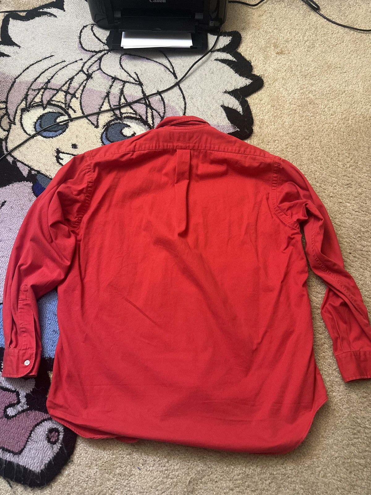 Polo Ralph Lauren Polo ralph lauren long sleeve red Size US L / EU 52-54 / 3 - 2 Thumbnail