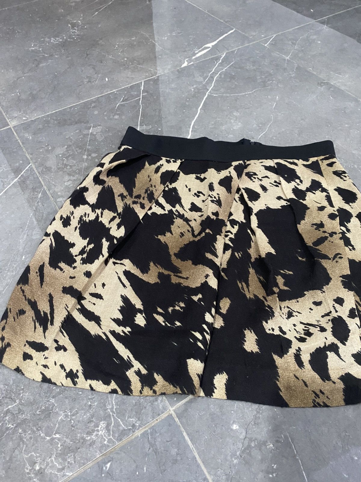 If Six Was Nine 🖤BLACKFRIDAY🖤Ggpx Leopard Camo Mini Skirt Ifsixwasnine Kmrii Size 29" - 3 Thumbnail