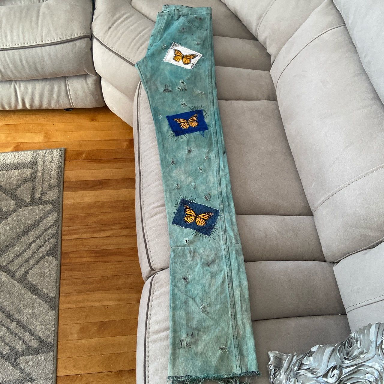 Vintage CorruptKid stacked jeans Size US 32 / EU 48 - 3 Thumbnail