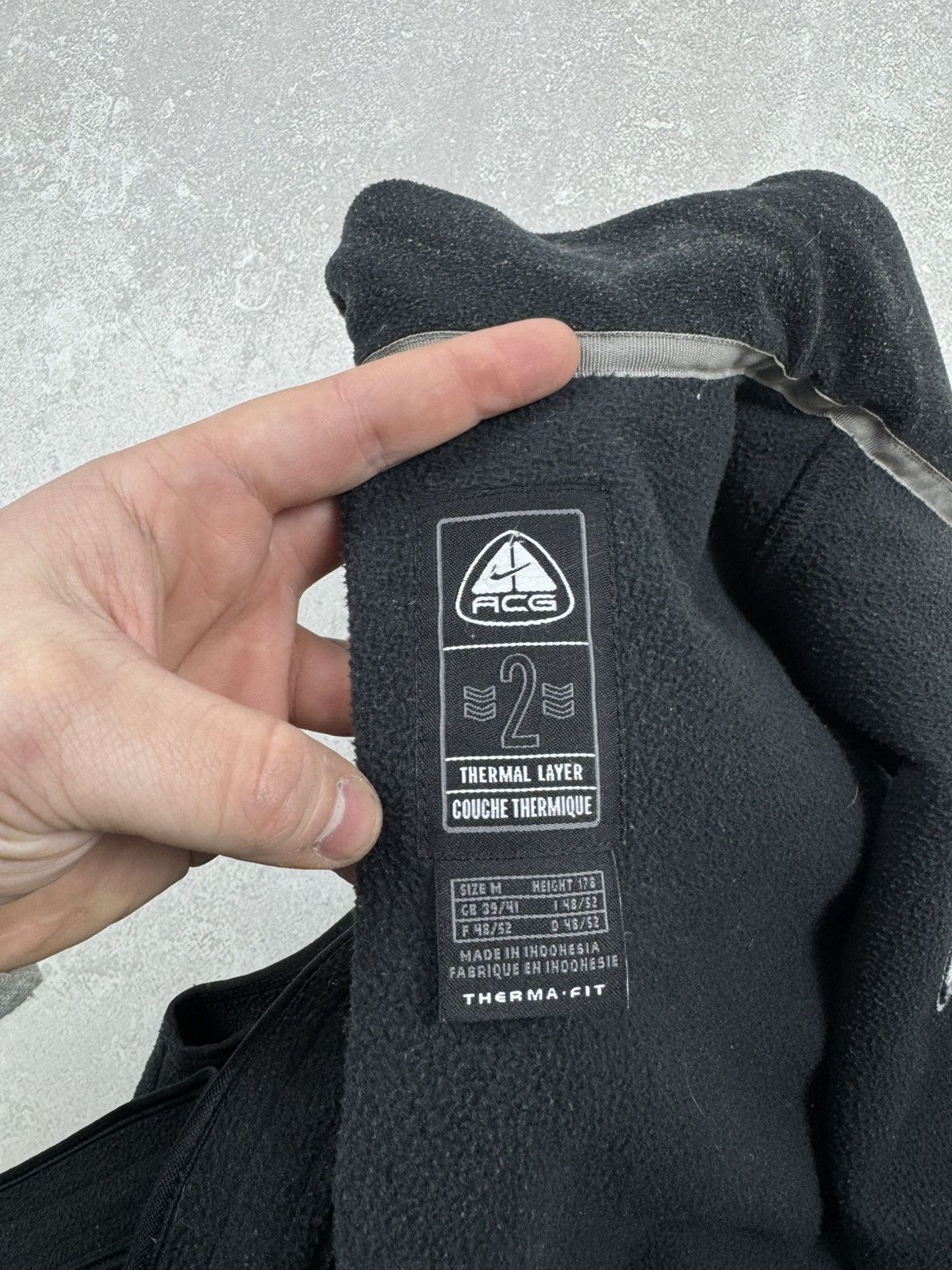 Nike ACG Vintage Nike ACG Therma-Fit Fleece Outdoor Vest Jacket 00s Size US M / EU 48-50 / 2 - 11 Thumbnail