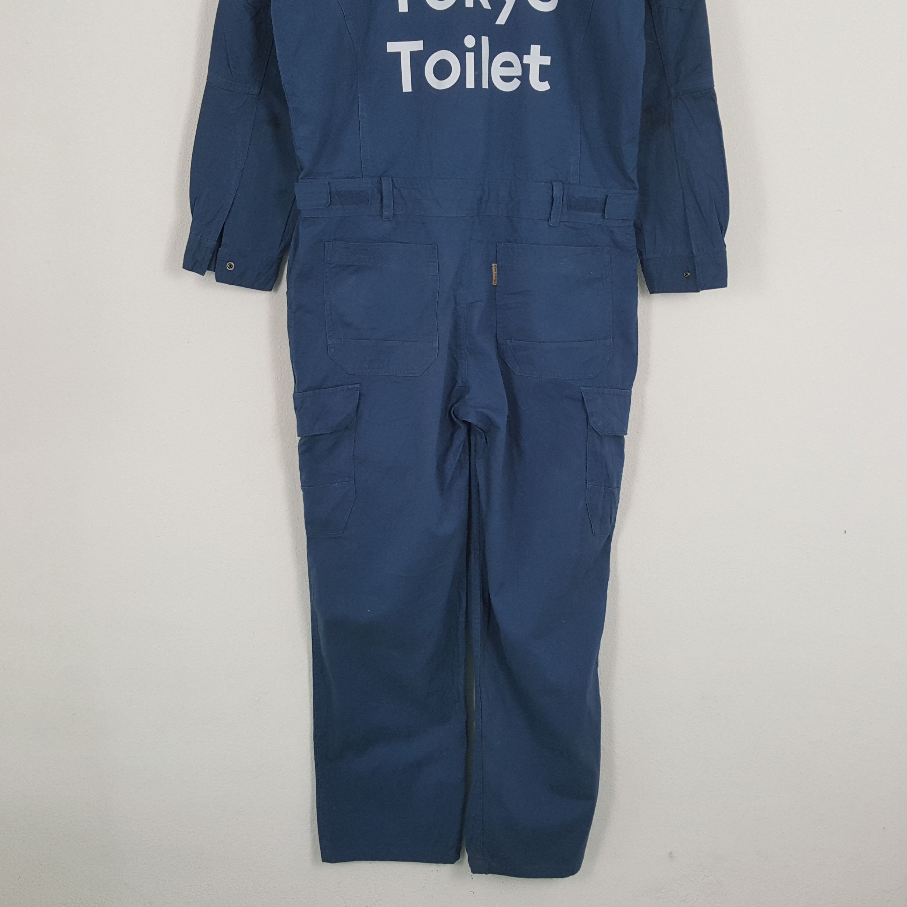 Japanese Brand × Vintage THE TOKYO TOILET Workwear Style Custom Art Coverall Jacket Size US L / EU 52-54 / 3 - 3 Thumbnail