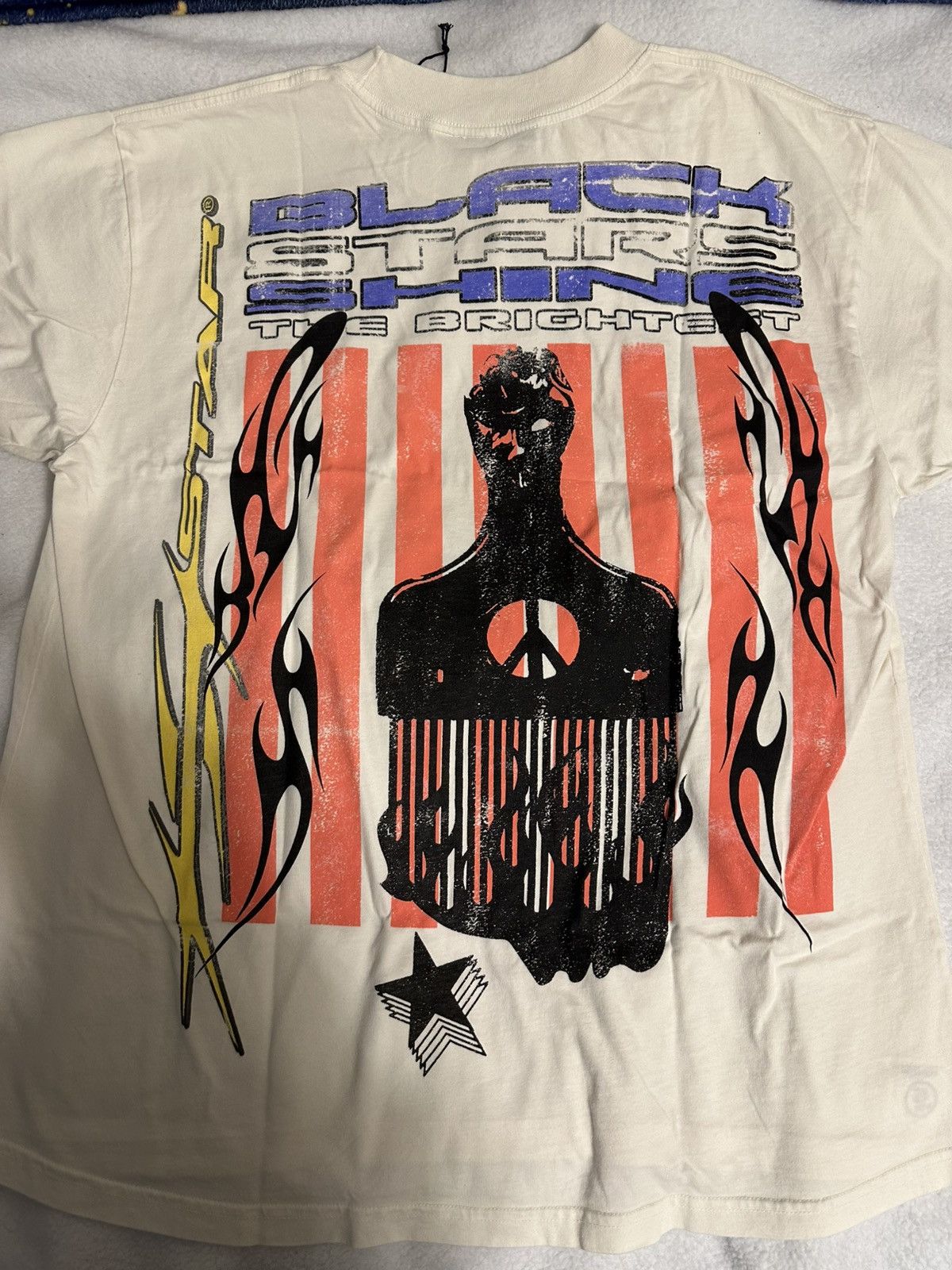HELLSTAR Hellstar Black Stars T-Shirt Size US M / EU 48-50 / 2 - 6 Thumbnail